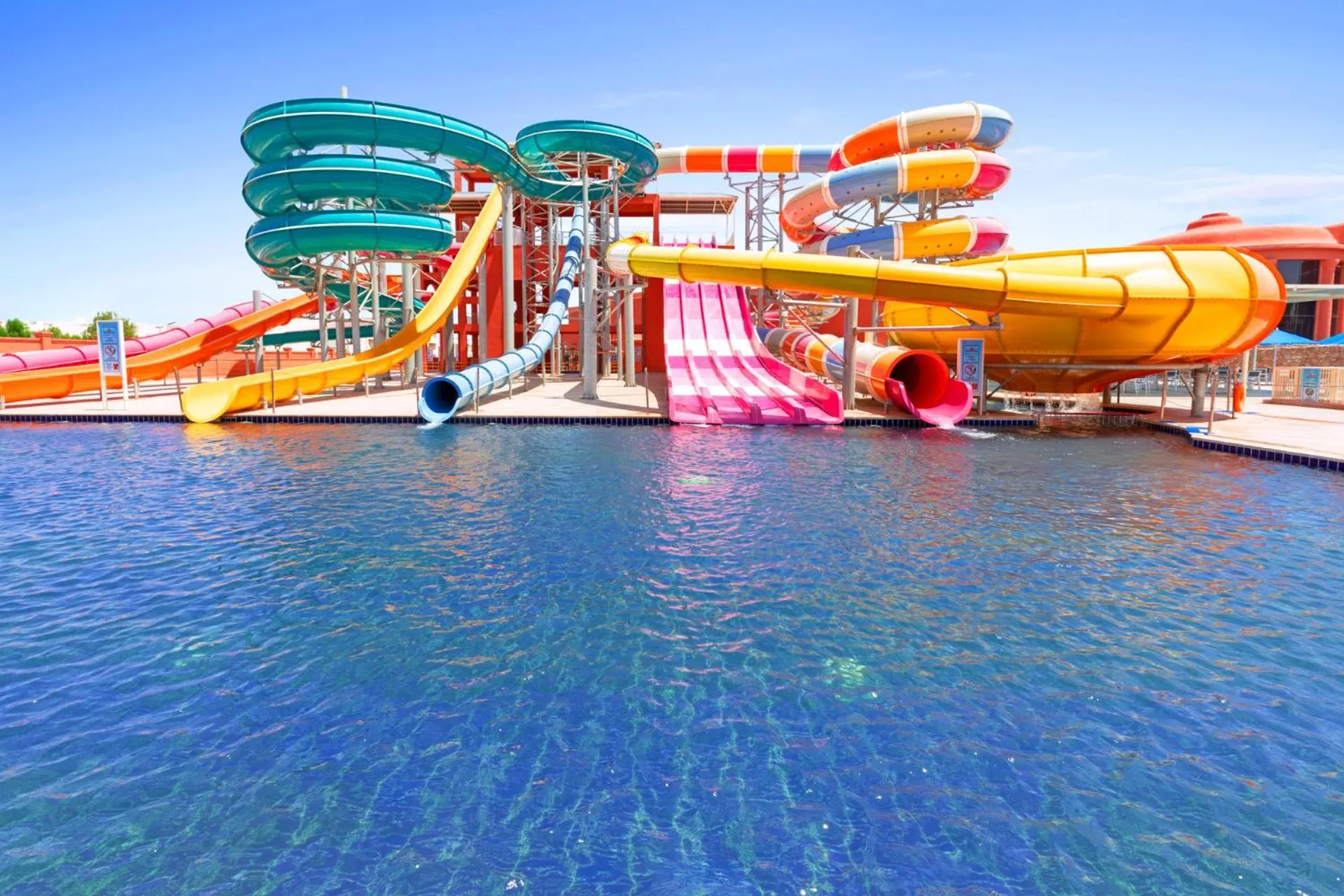 Aqua park in Pickalbatros Laguna Club Resort Sharm El Sheikh