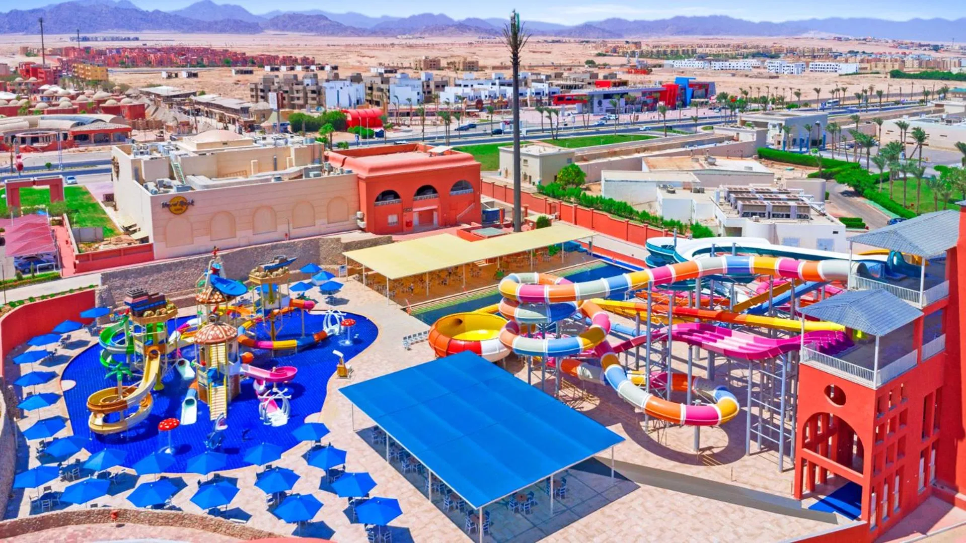 Aqua park in Pickalbatros Laguna Club Resort Sharm El Sheikh