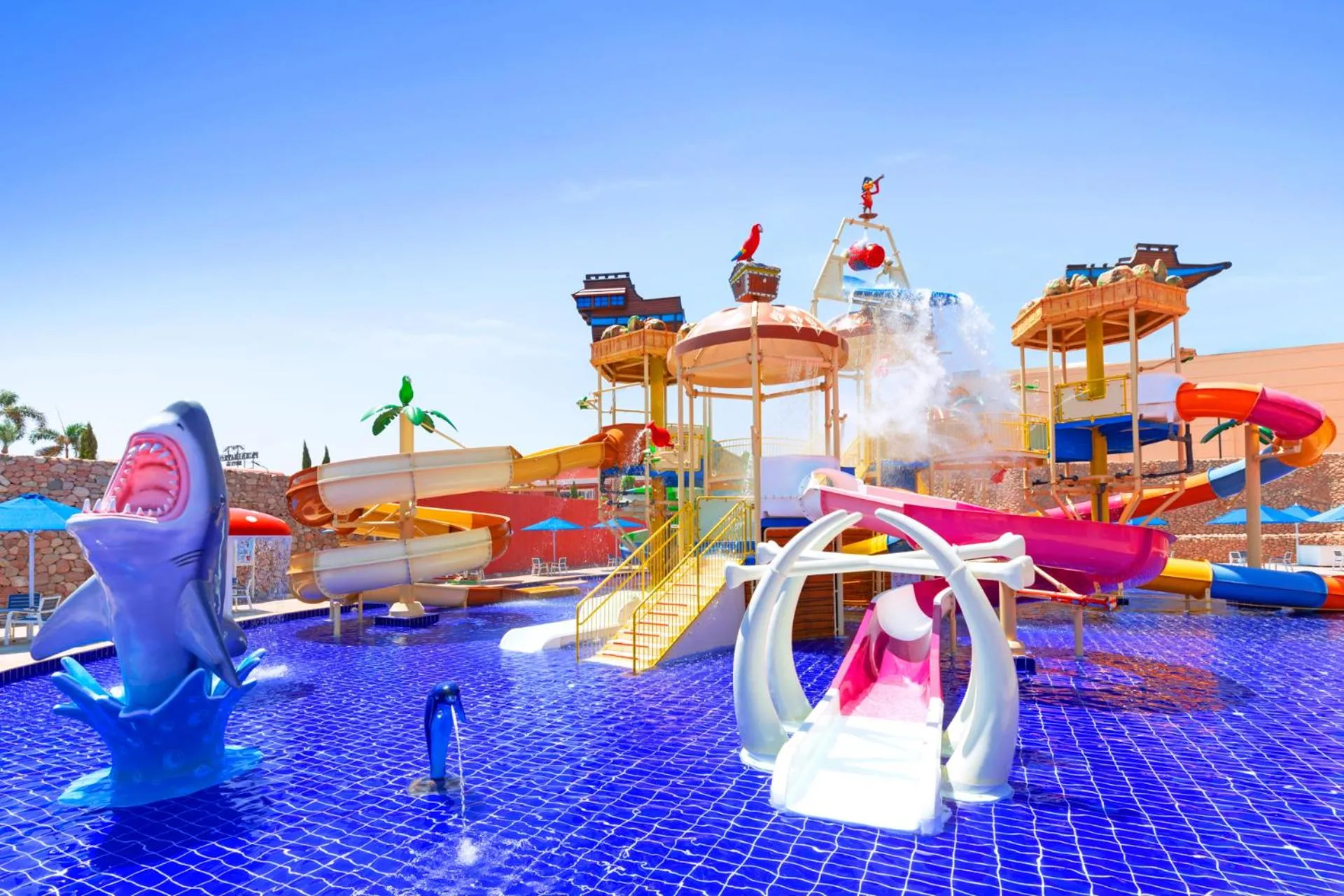 Aqua park in Pickalbatros Laguna Club Resort Sharm El Sheikh