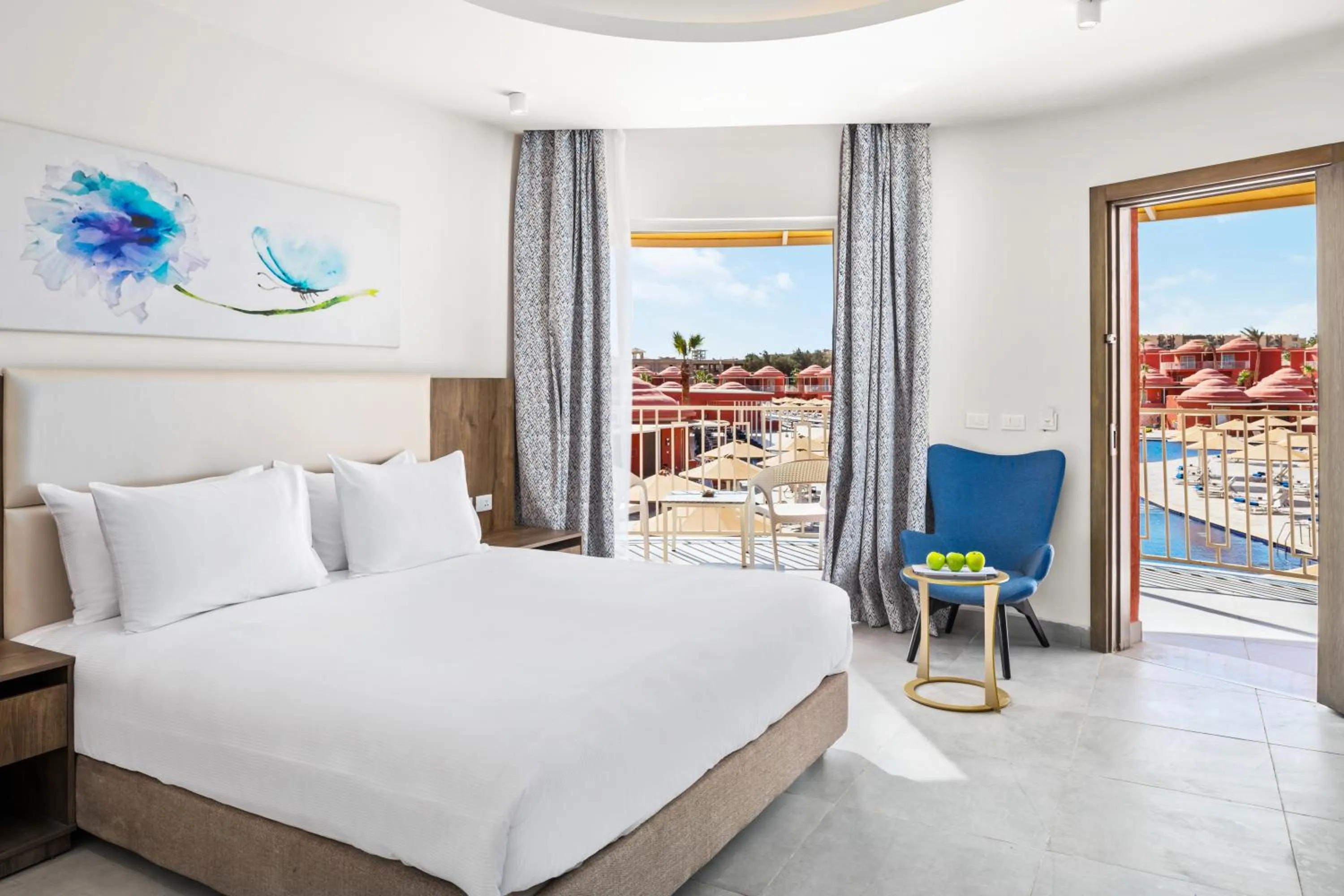 Photo of the whole room, Bed in Pickalbatros Laguna Club Resort Sharm El Sheikh