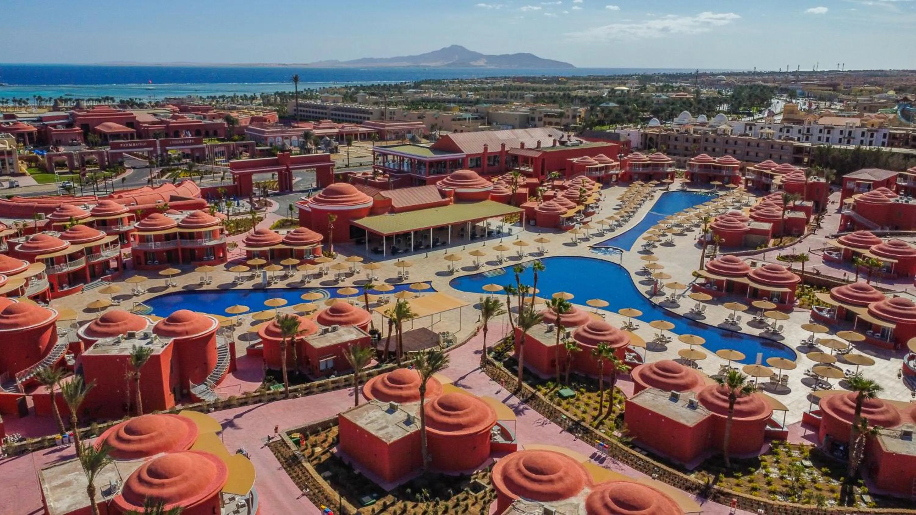 Bird's eye view in Pickalbatros Laguna Club Resort Sharm El Sheikh