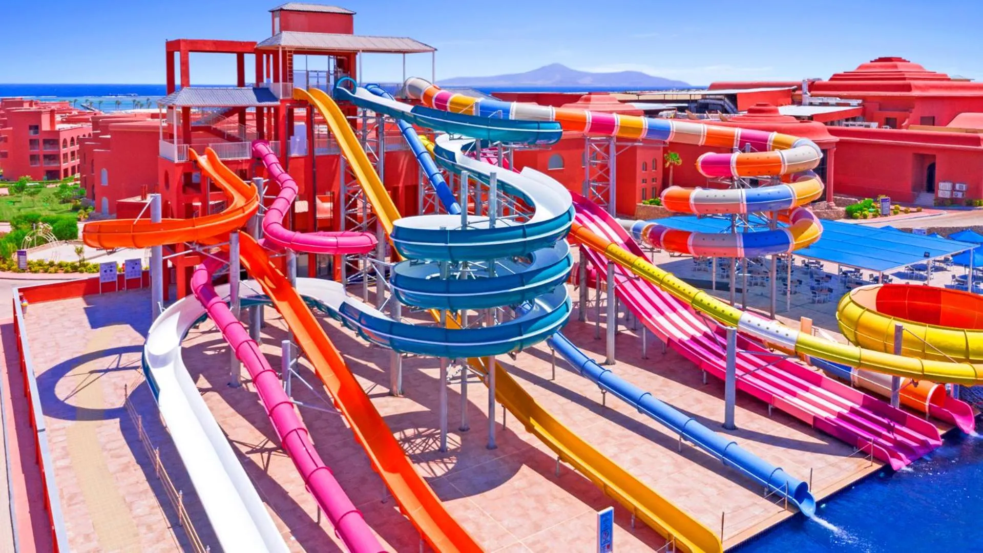 Aqua park in Pickalbatros Laguna Club Resort Sharm El Sheikh