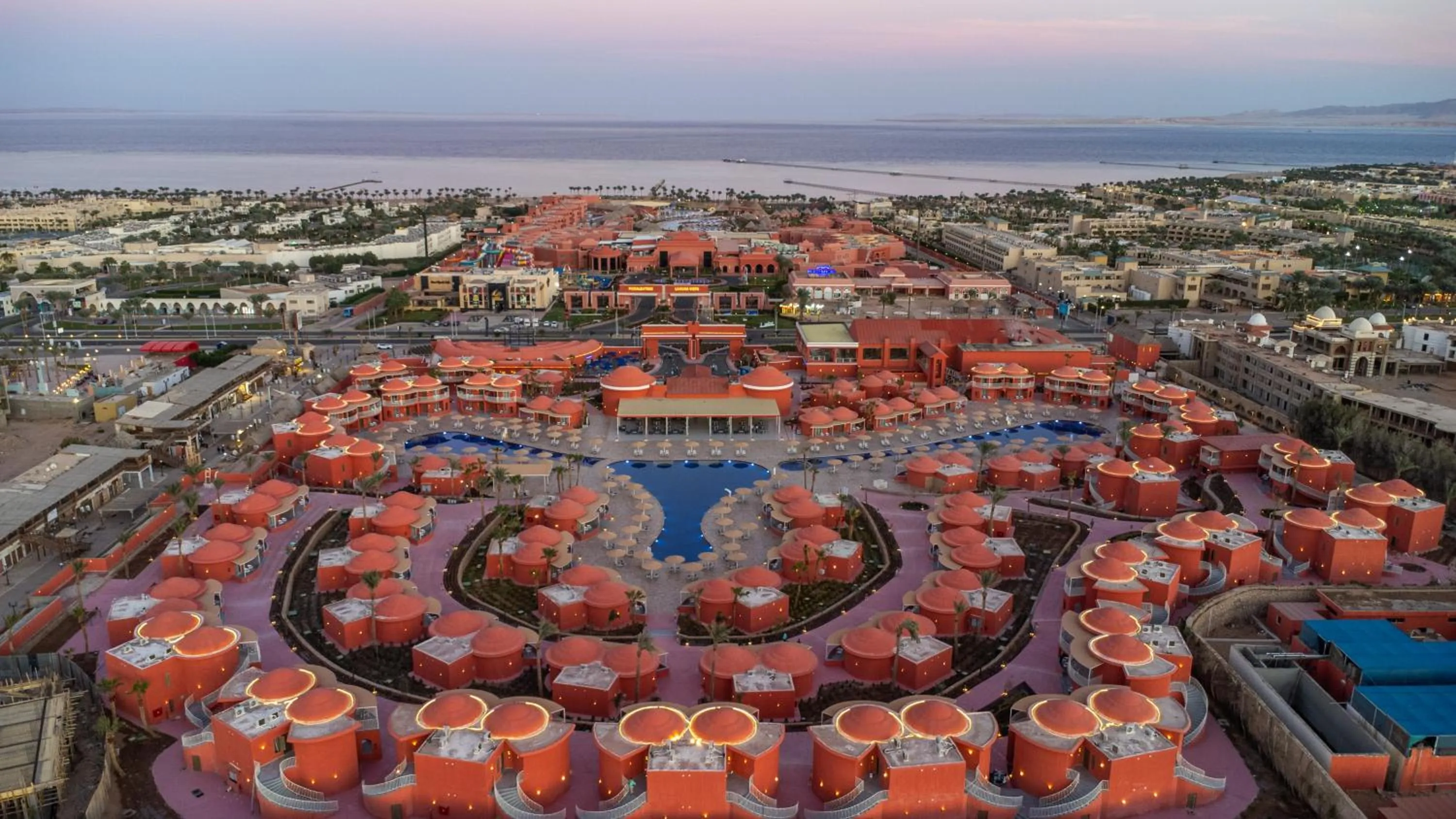 Bird's eye view in Pickalbatros Laguna Club Resort Sharm El Sheikh