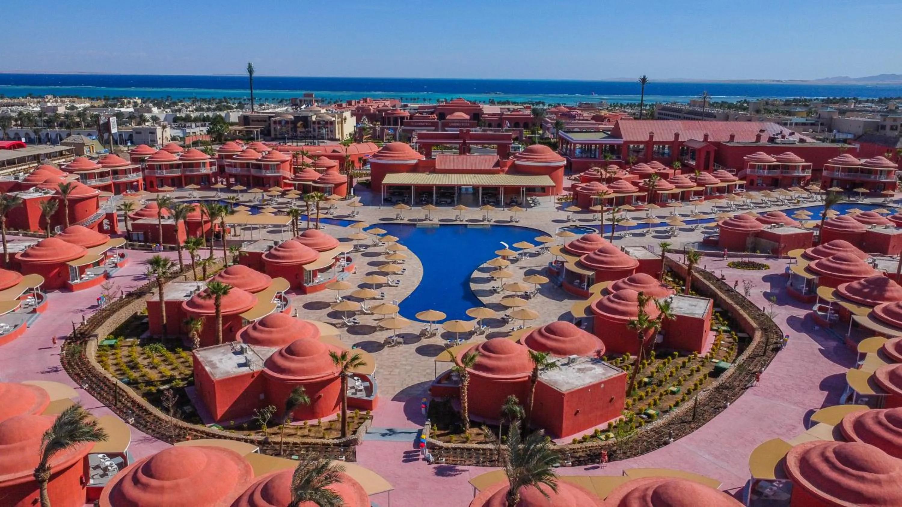 Bird's eye view in Pickalbatros Laguna Club Resort Sharm El Sheikh