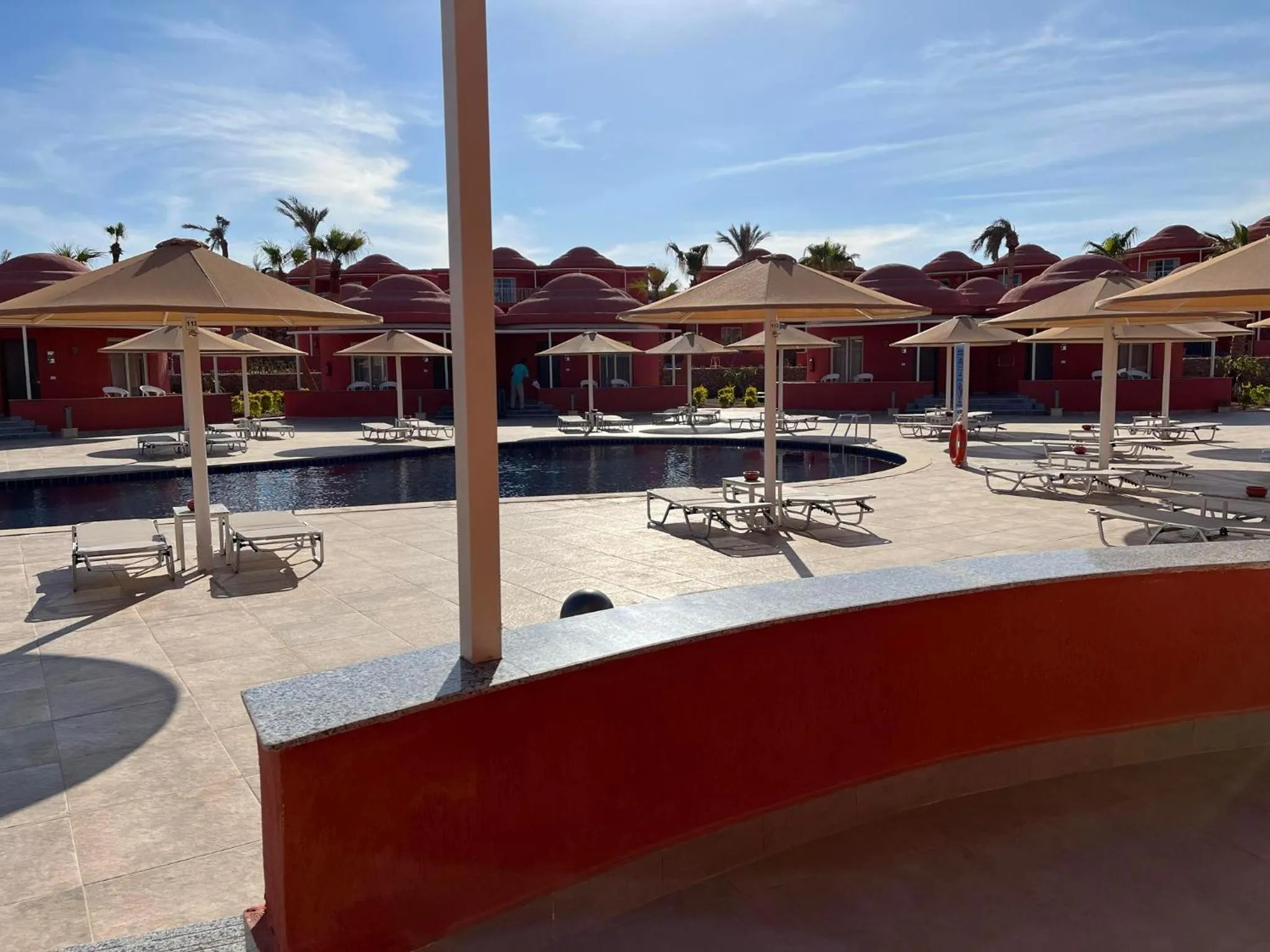 Balcony/Terrace in Pickalbatros Laguna Club Resort Sharm El Sheikh