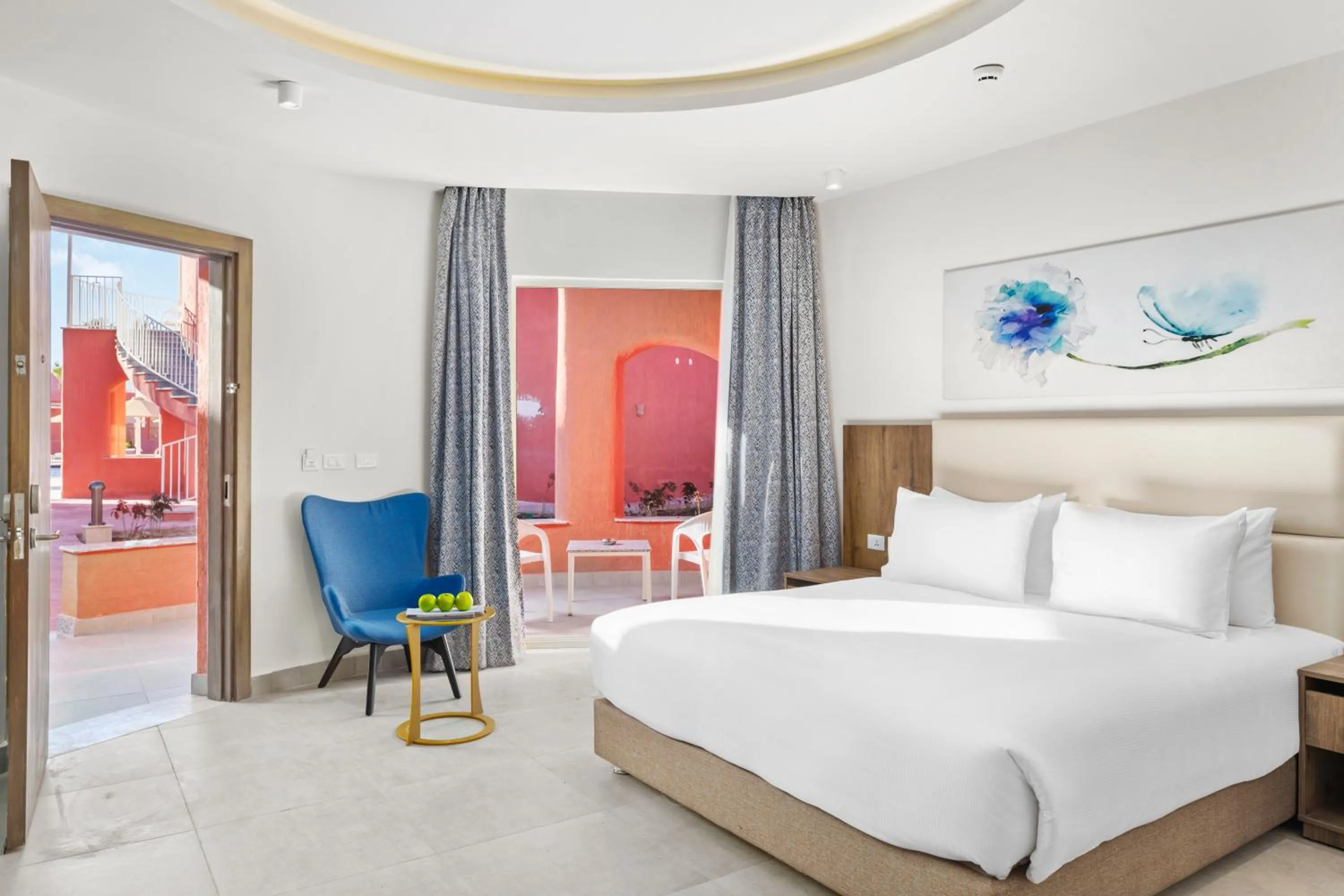 Photo of the whole room, Bed in Pickalbatros Laguna Club Resort Sharm El Sheikh