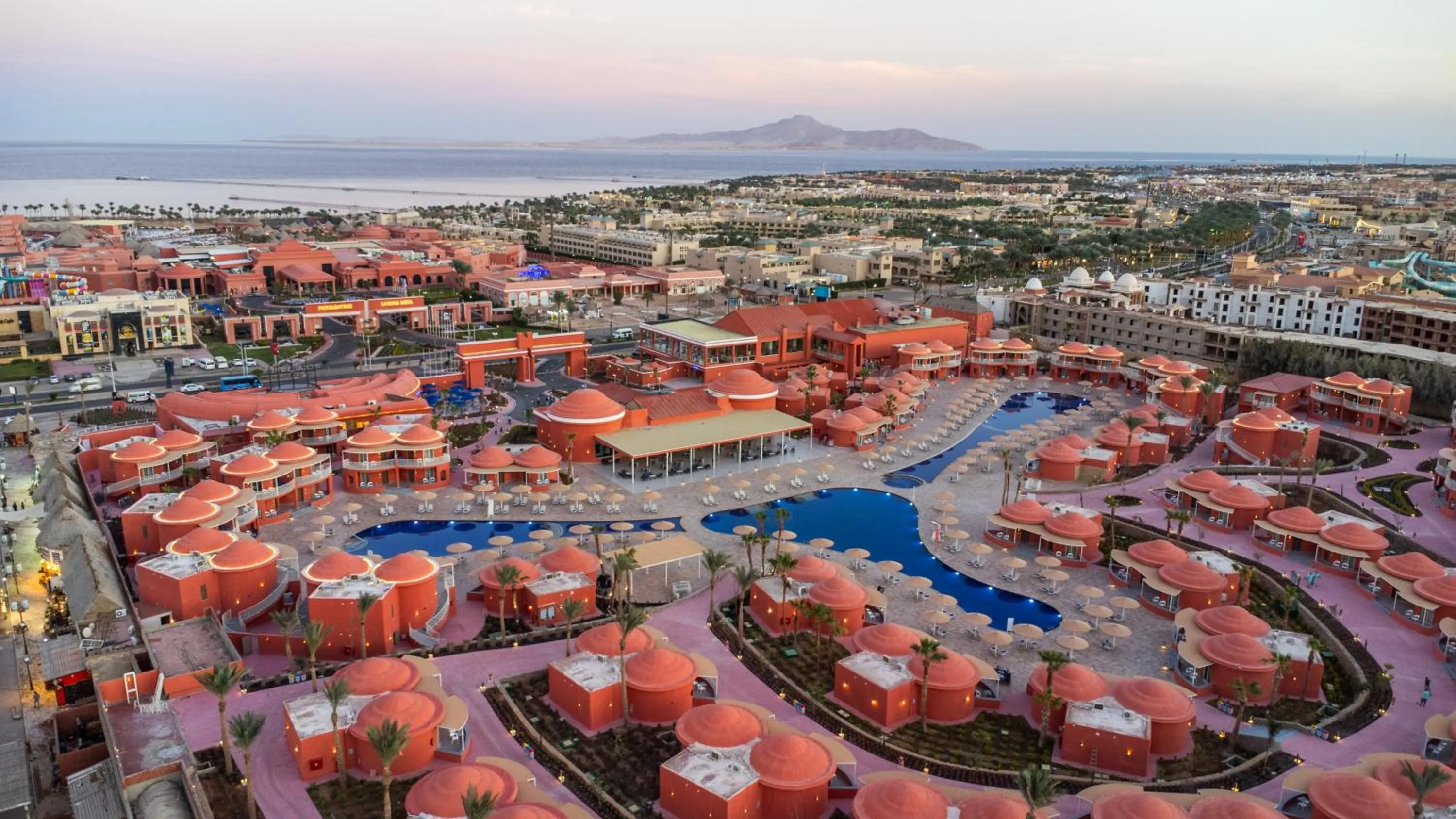 Bird's eye view in Pickalbatros Laguna Club Resort Sharm El Sheikh