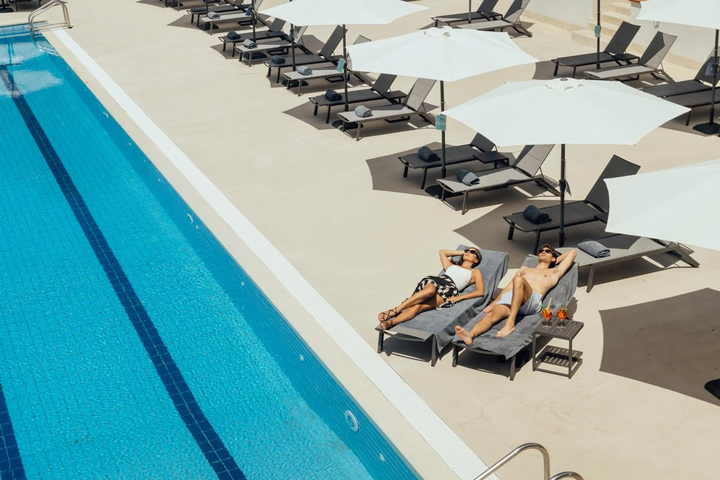Swimming pool in Grand Hotel Telese
