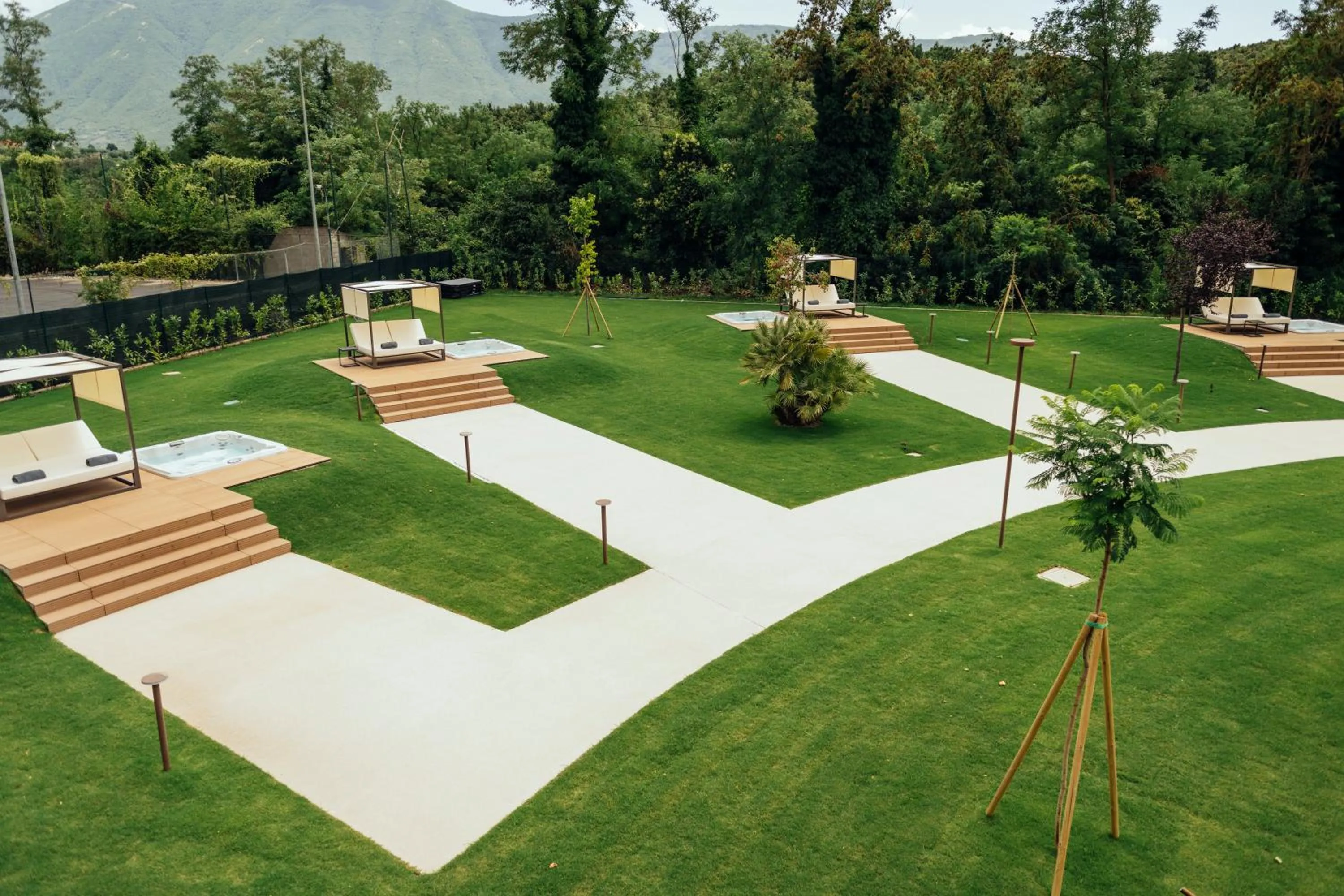 Natural landscape in Grand Hotel Telese