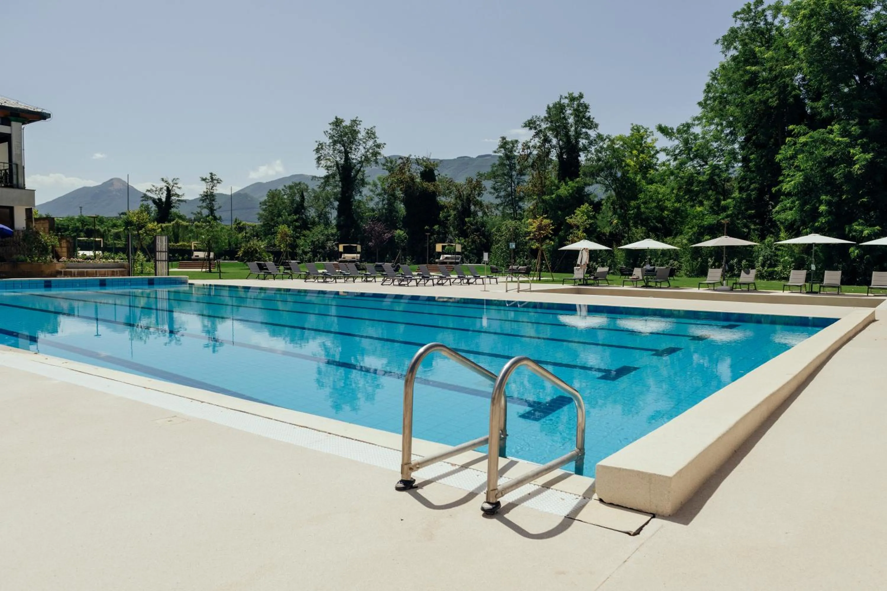 Swimming pool in Grand Hotel Telese