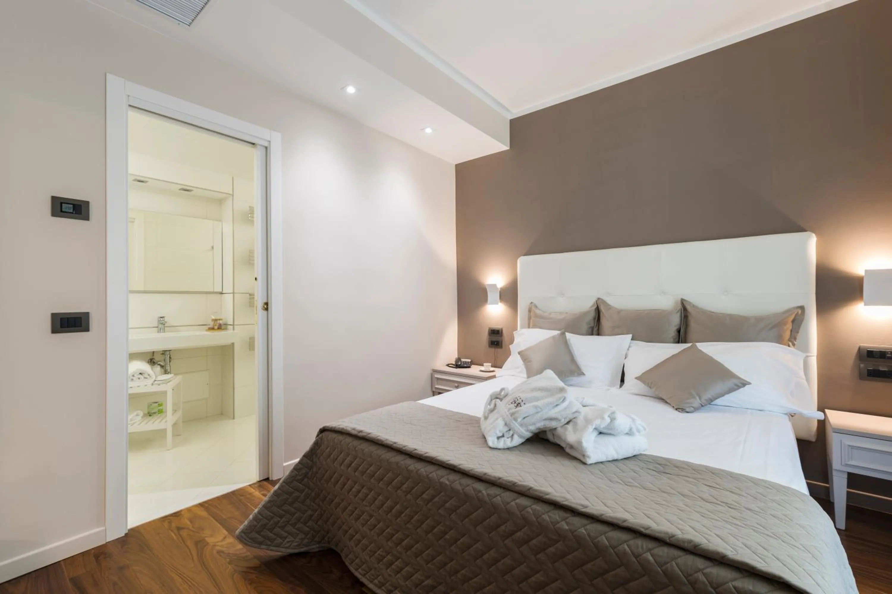 Bed in Grand Hotel Telese