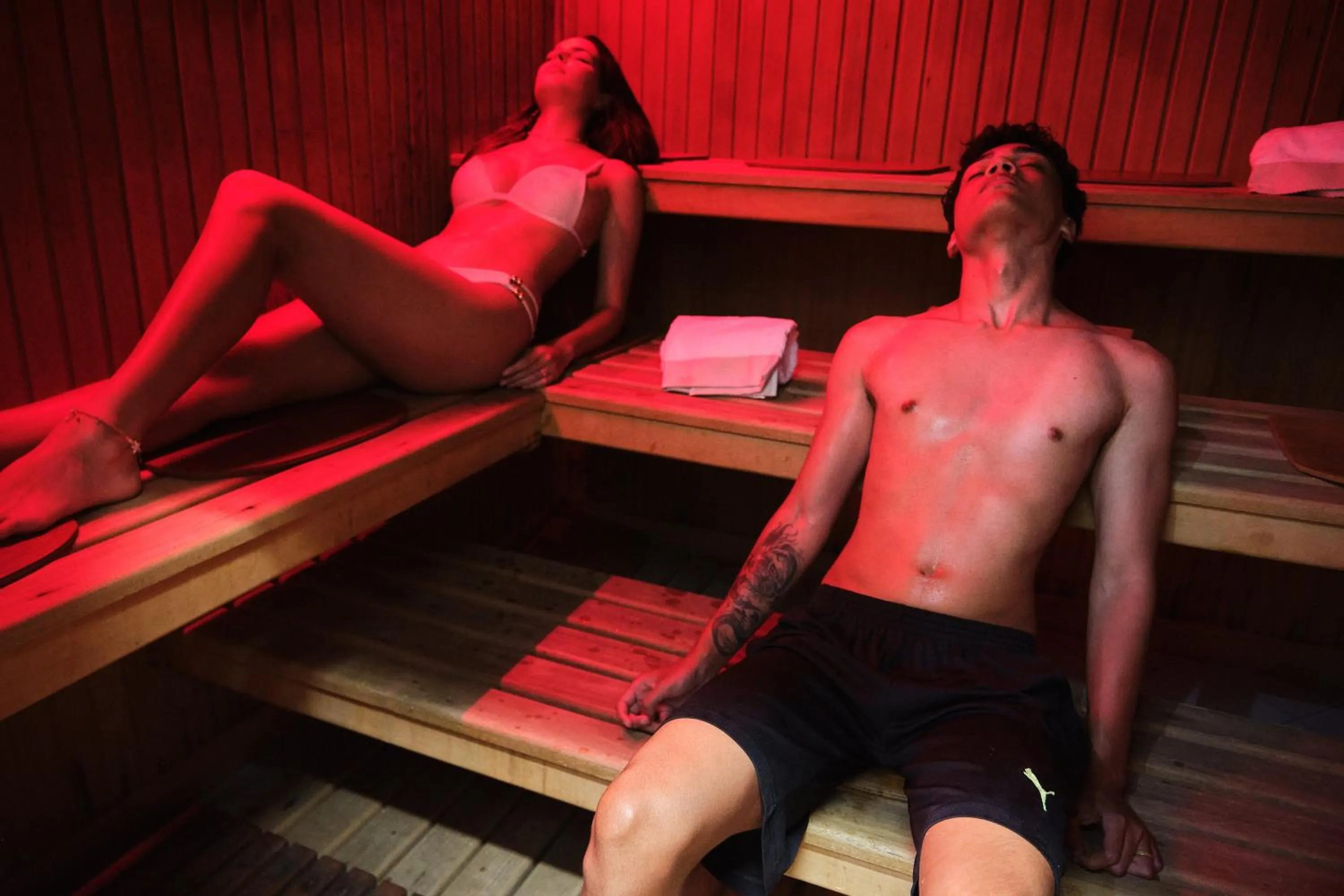 Sauna in Grand Hotel Telese