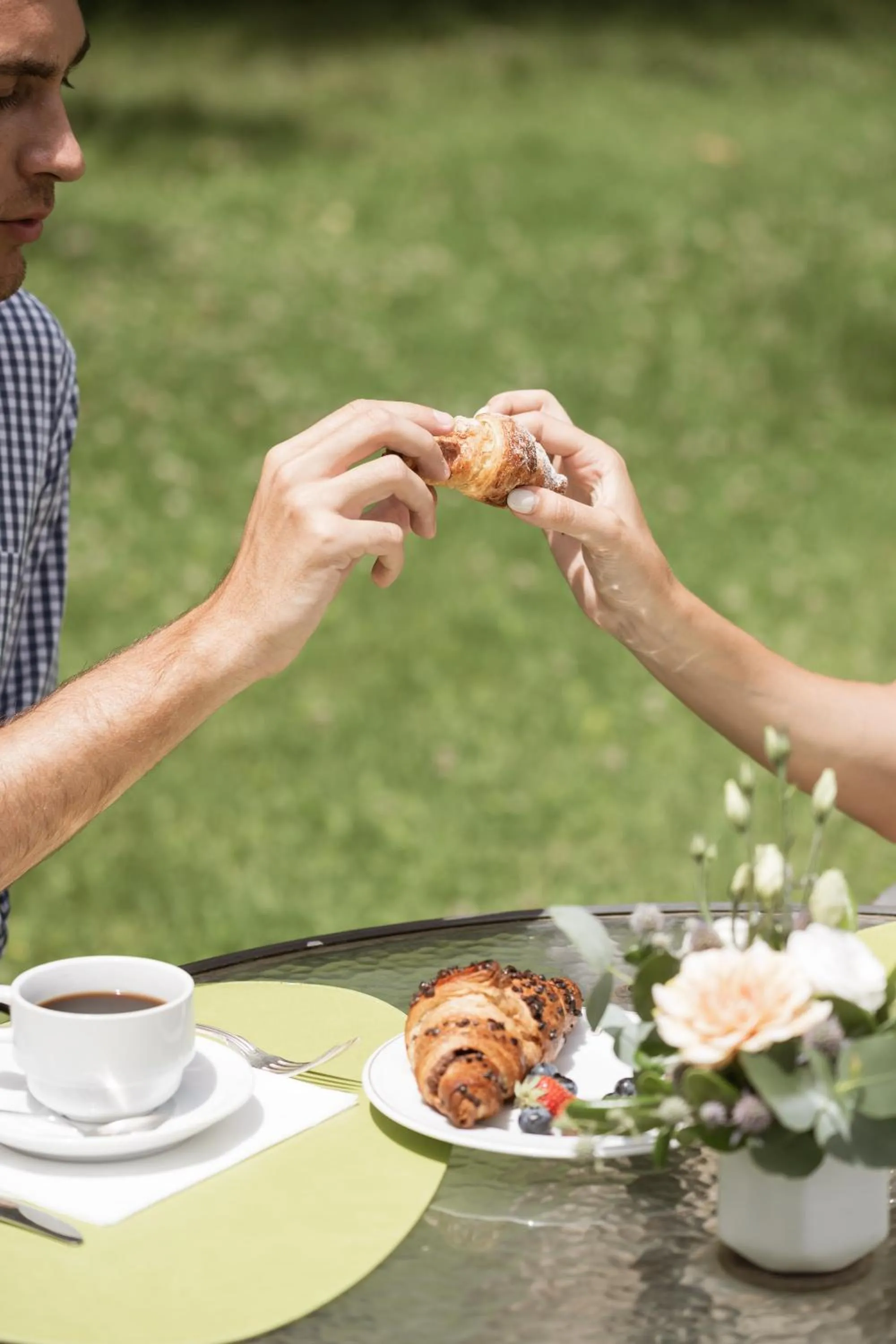 Garden in Grand Hotel Telese