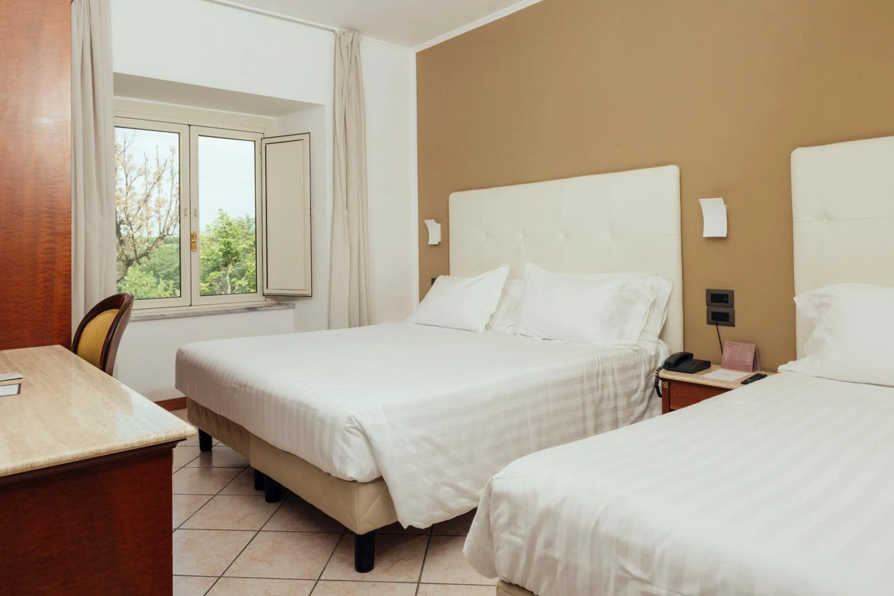 Bed in Grand Hotel Telese