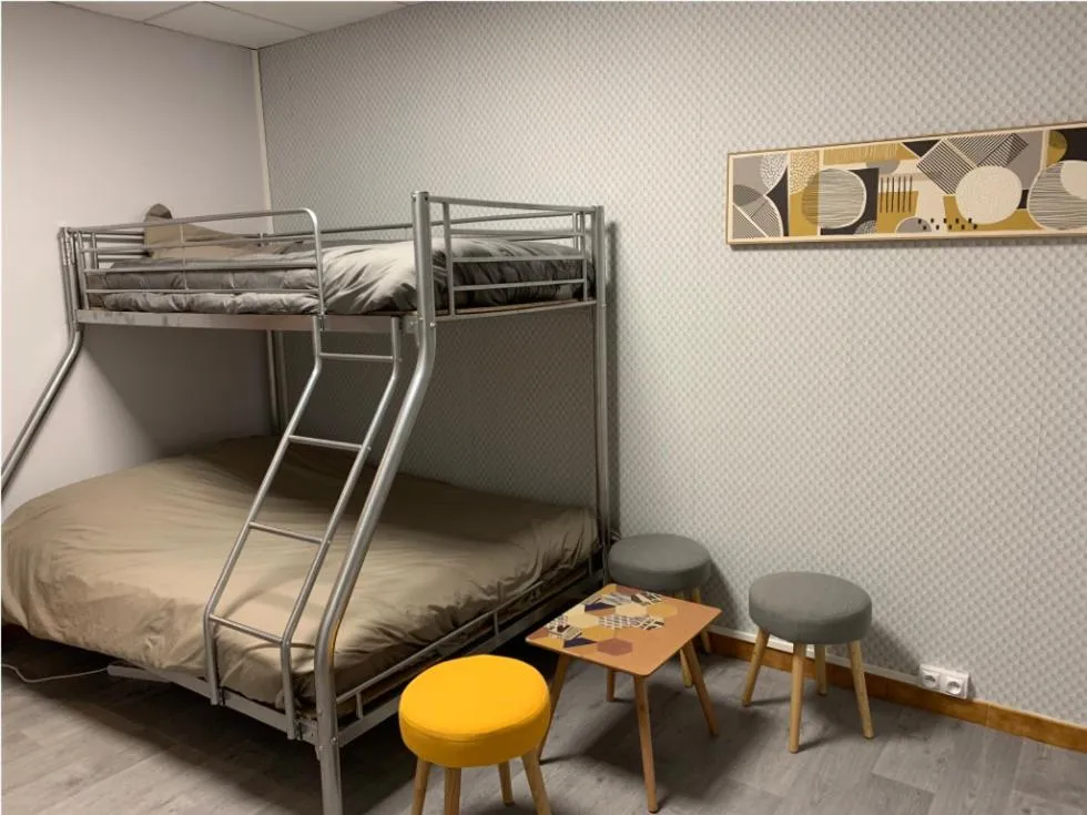 Bed in Centre de vacances Hotel CAPLANDES