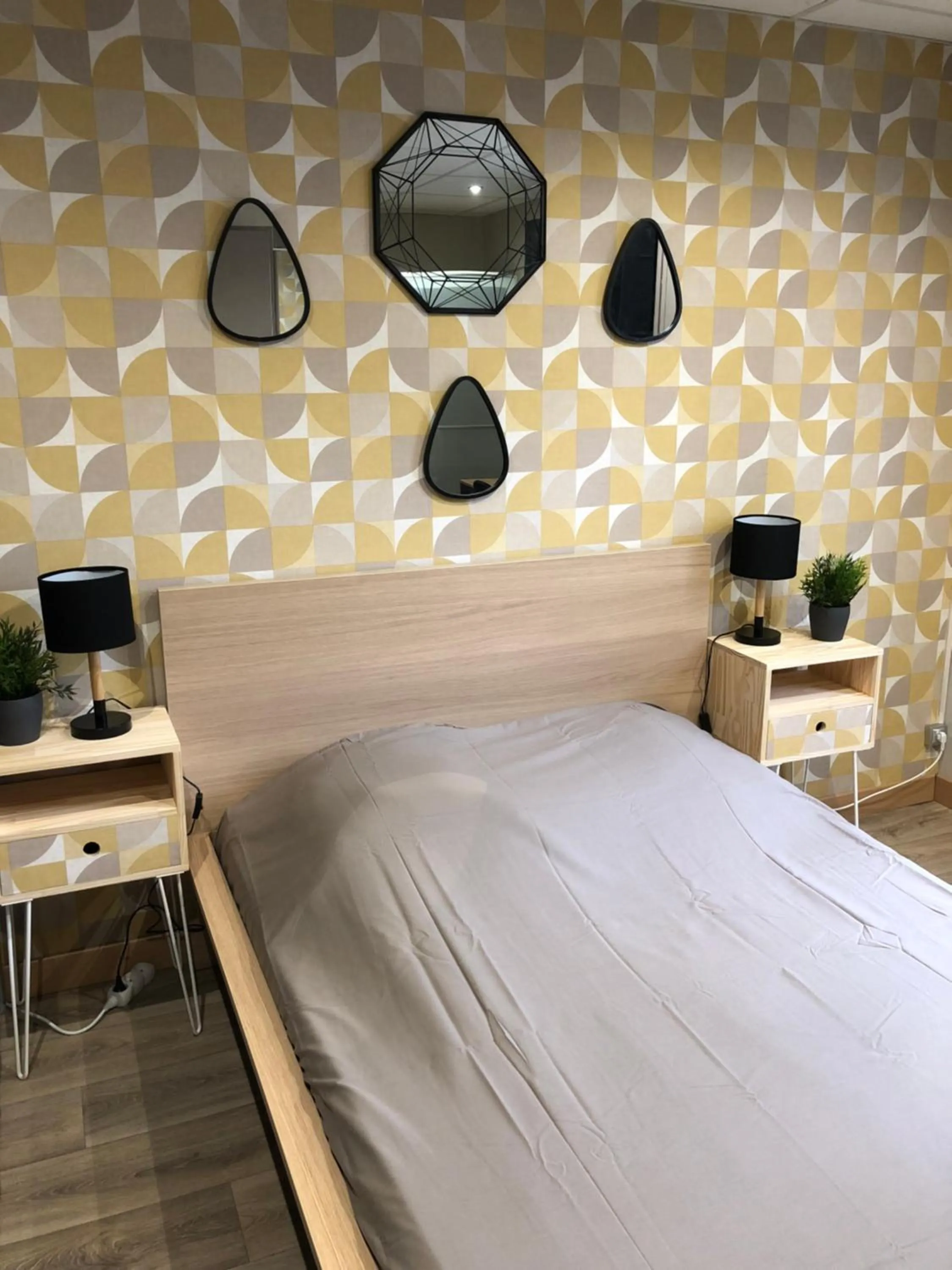 Bed in Centre de vacances Hotel CAPLANDES