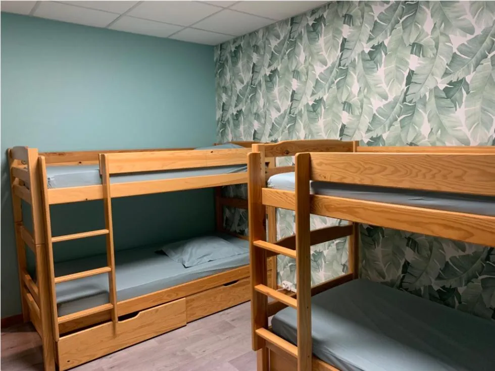 Bed in Centre de vacances Hotel CAPLANDES