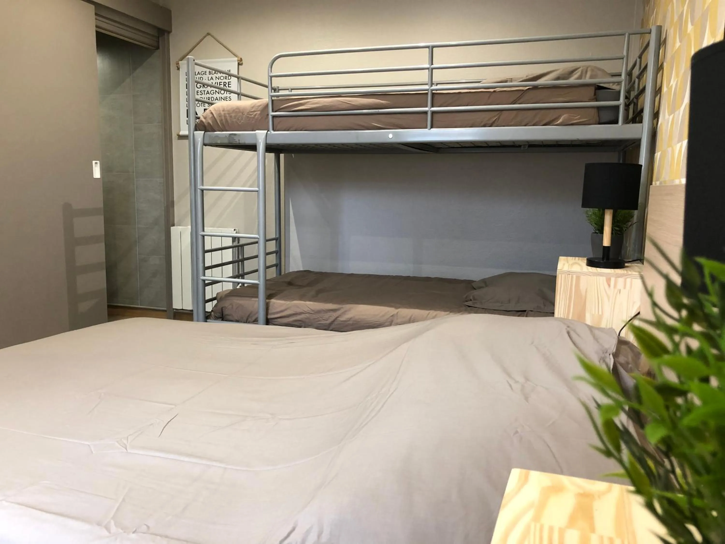 Bed in Centre de vacances Hotel CAPLANDES