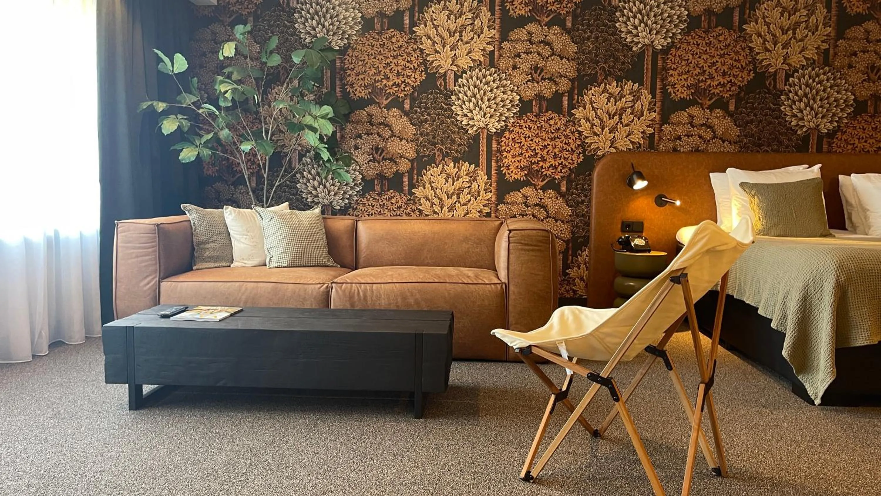 Seating area, Bed in Van der Valk Cuijk - Nijmegen