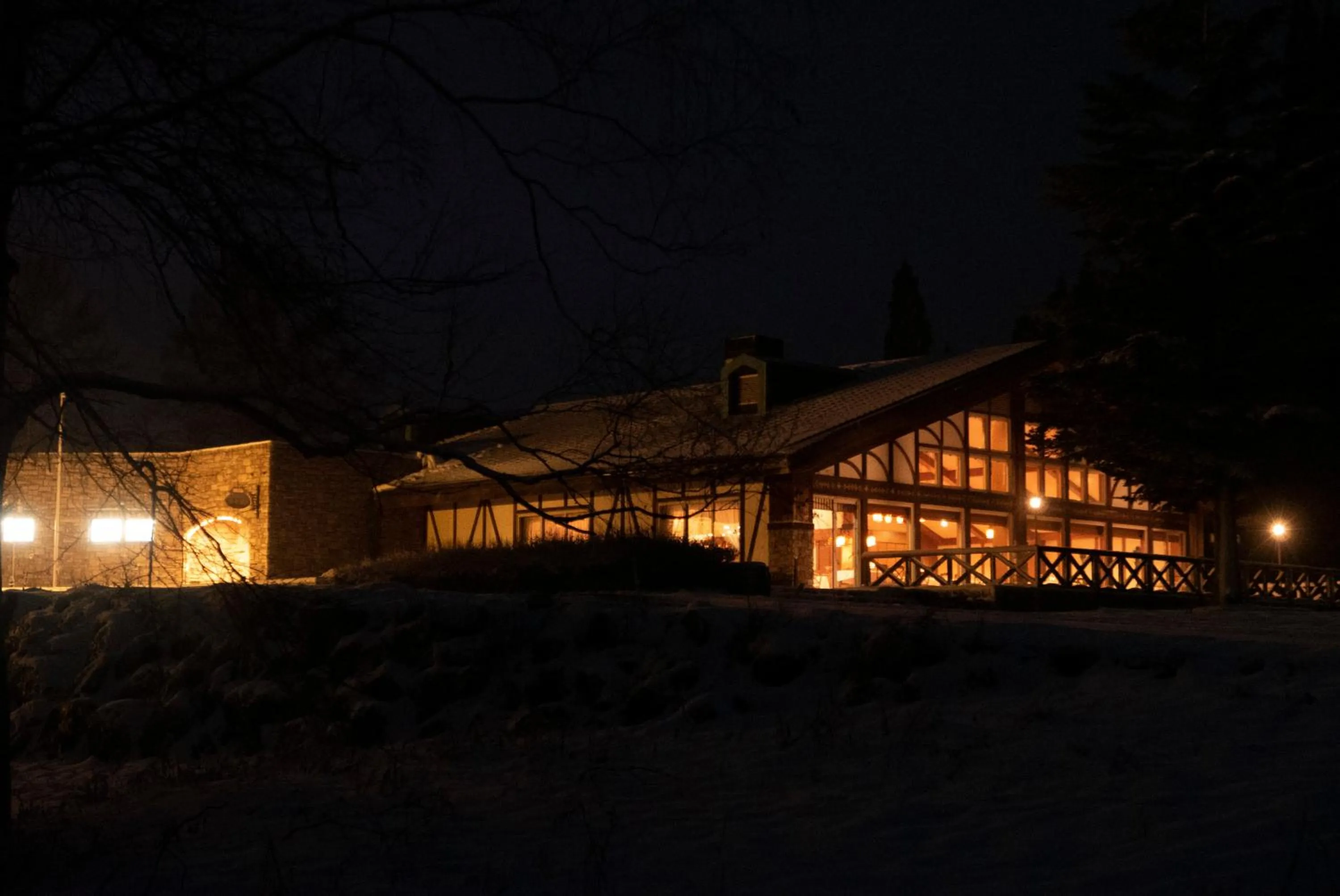 Night in WHITE HOTEL GRAND HAKUBA