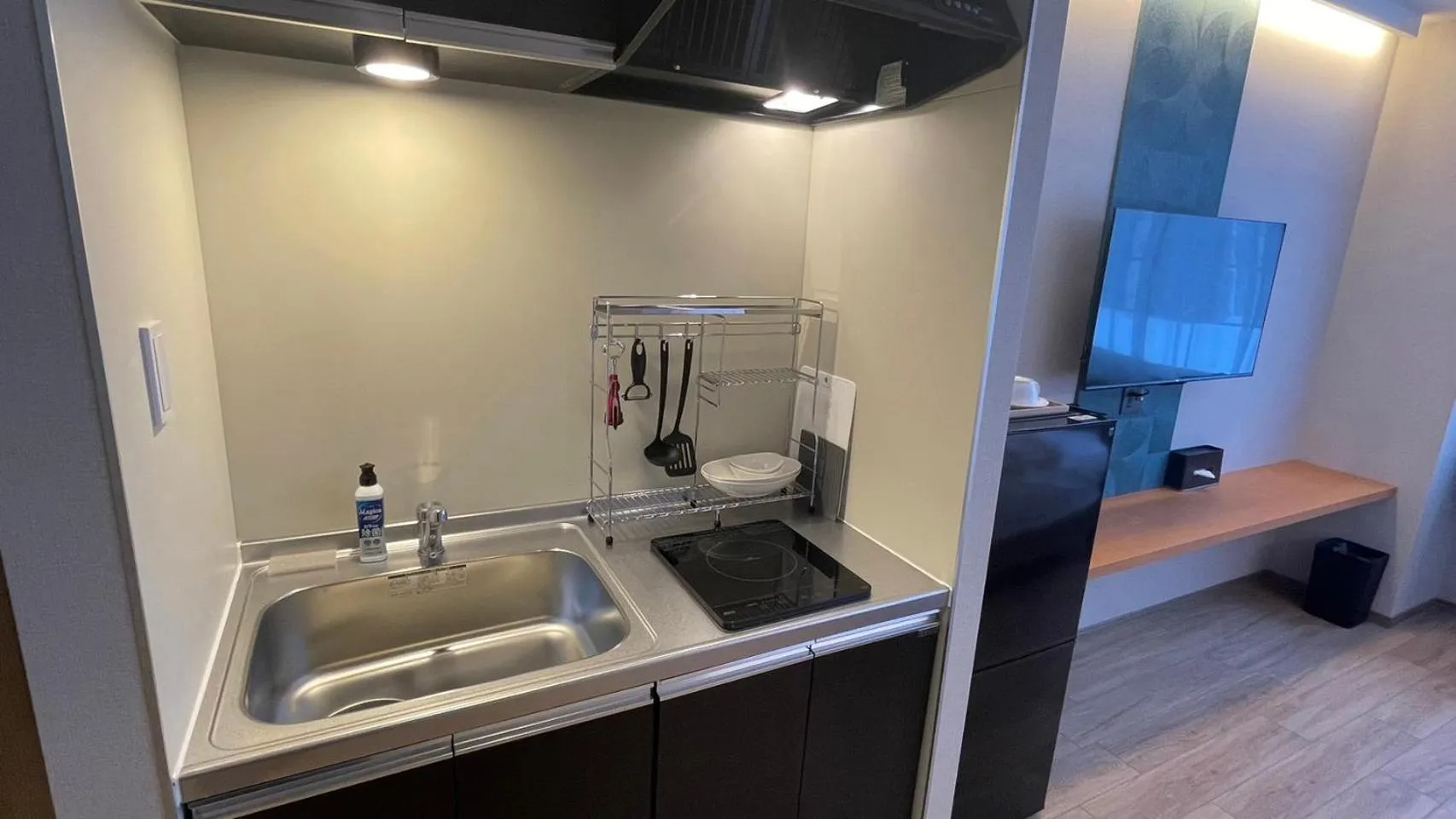 Kitchen or kitchenette in WHITE HOTEL GRAND HAKUBA