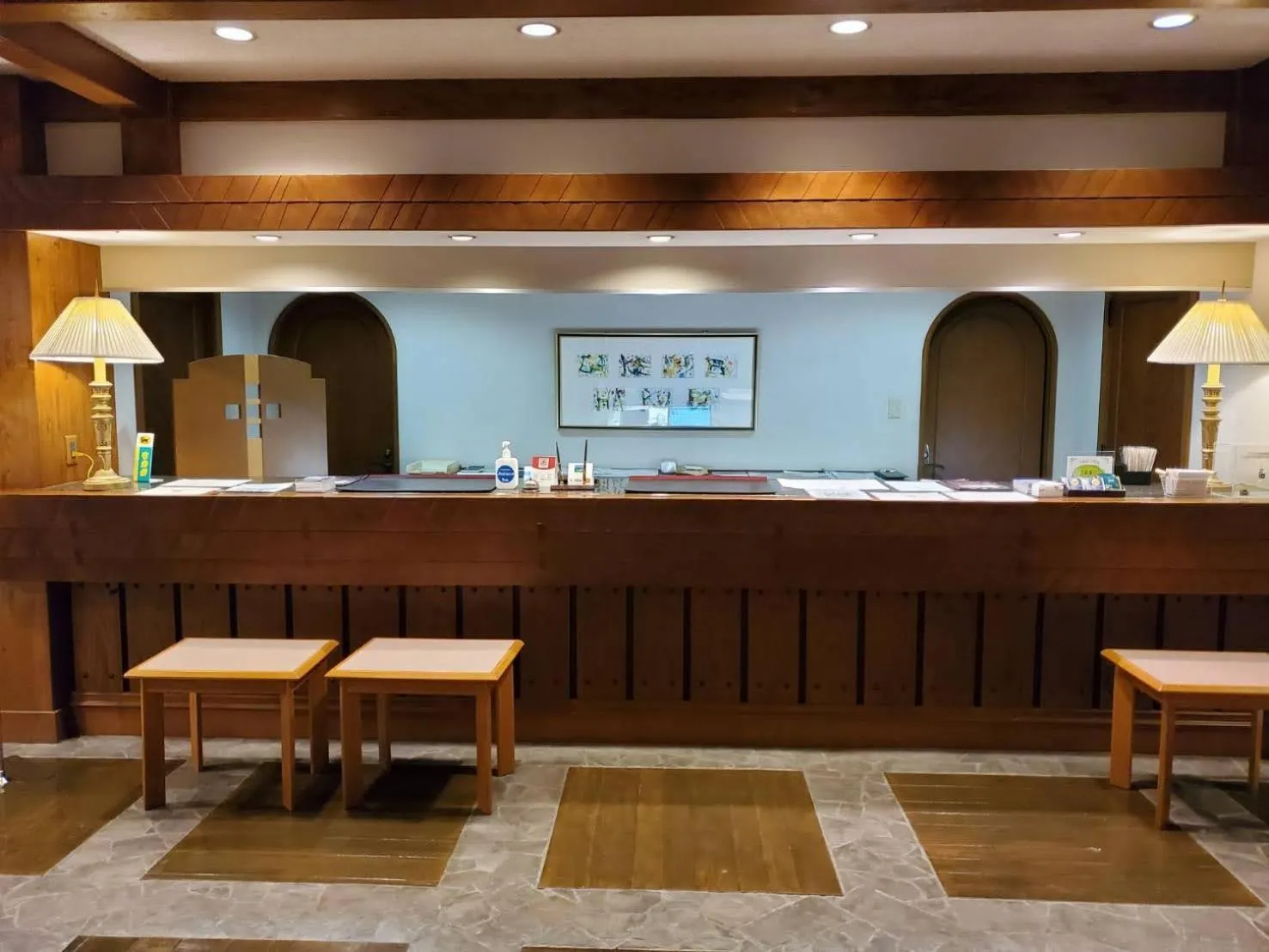 Lobby or reception in WHITE HOTEL GRAND HAKUBA