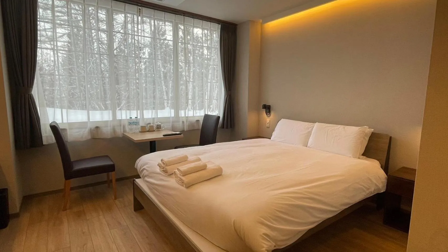 Photo of the whole room, Bed in WHITE HOTEL GRAND HAKUBA
