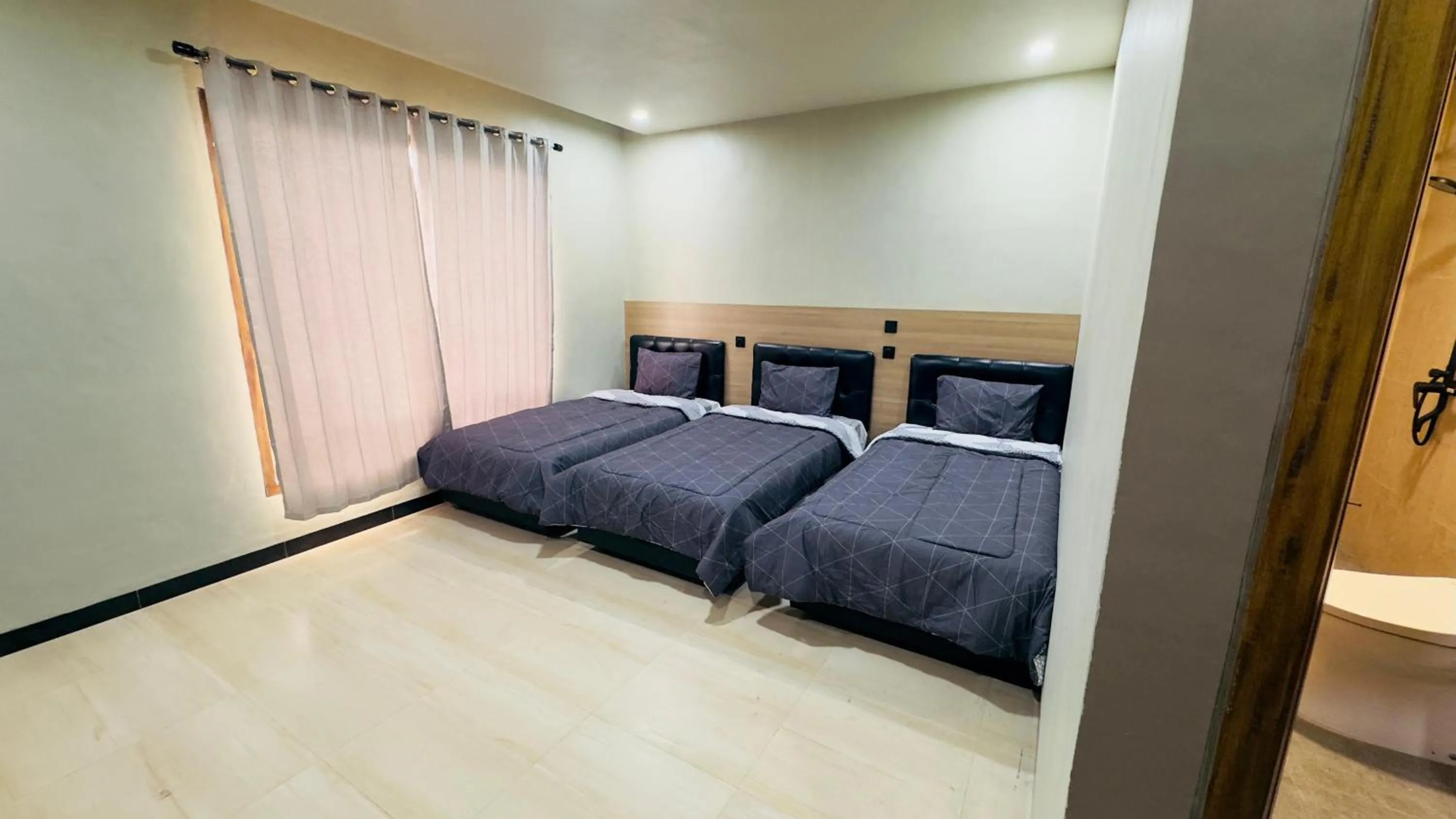 Bed in Sky View Bromo Guest House