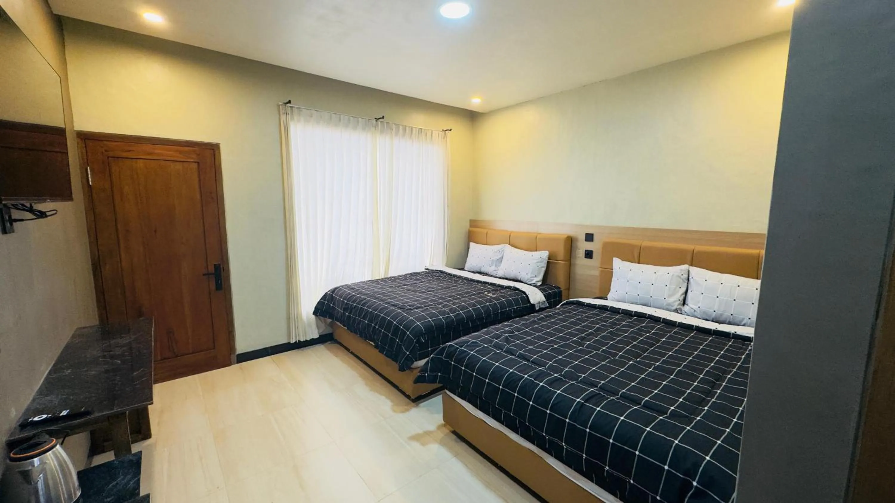 Bed in Sky View Bromo Guest House