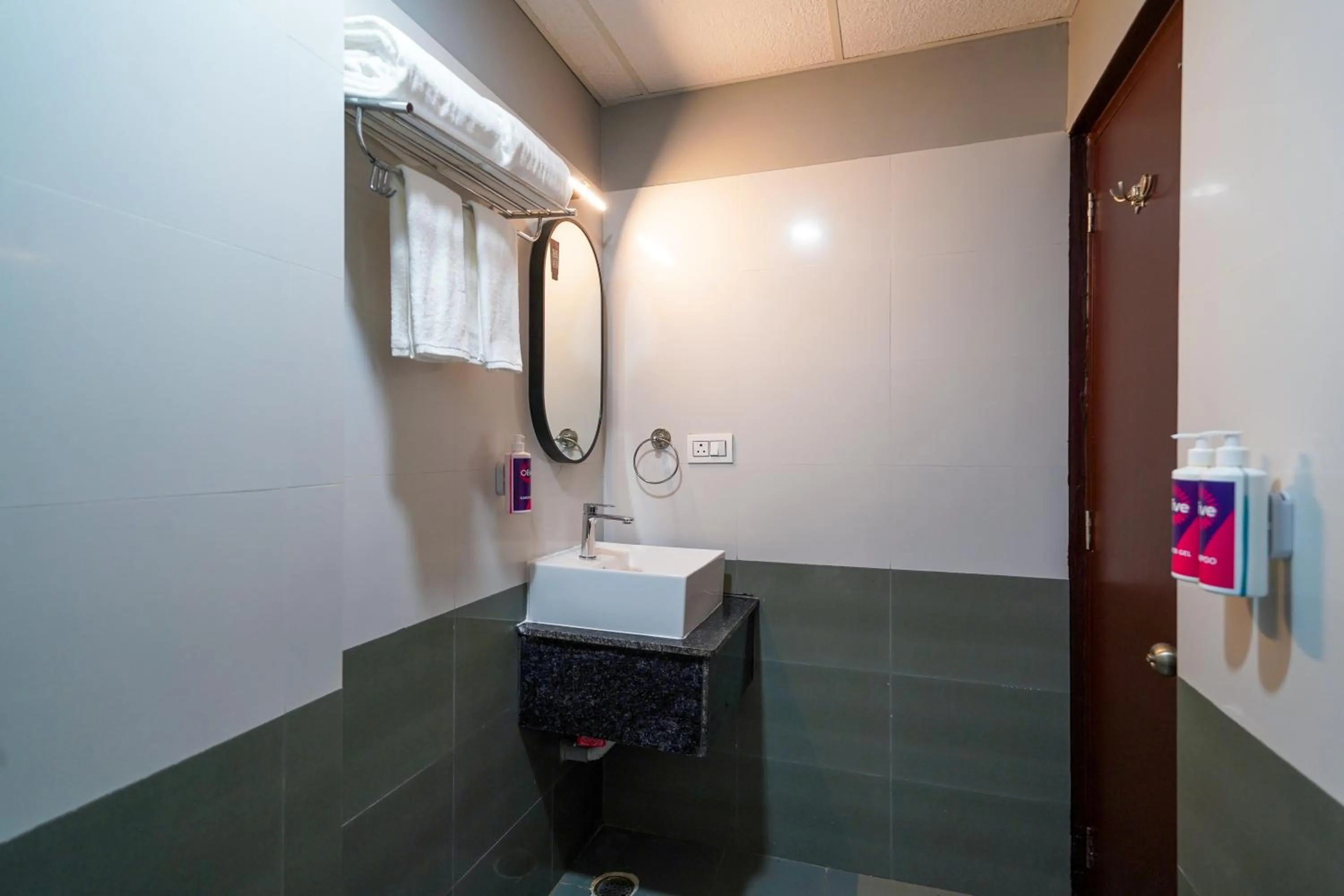Bathroom in Olive Hotel Hosa Road Metro by Embassy Group