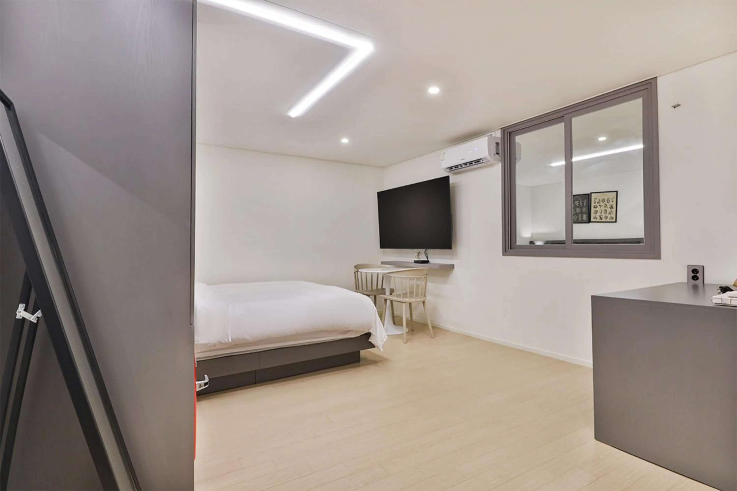 Bedroom, Bed in Green B Hotel Busan Seomyeon