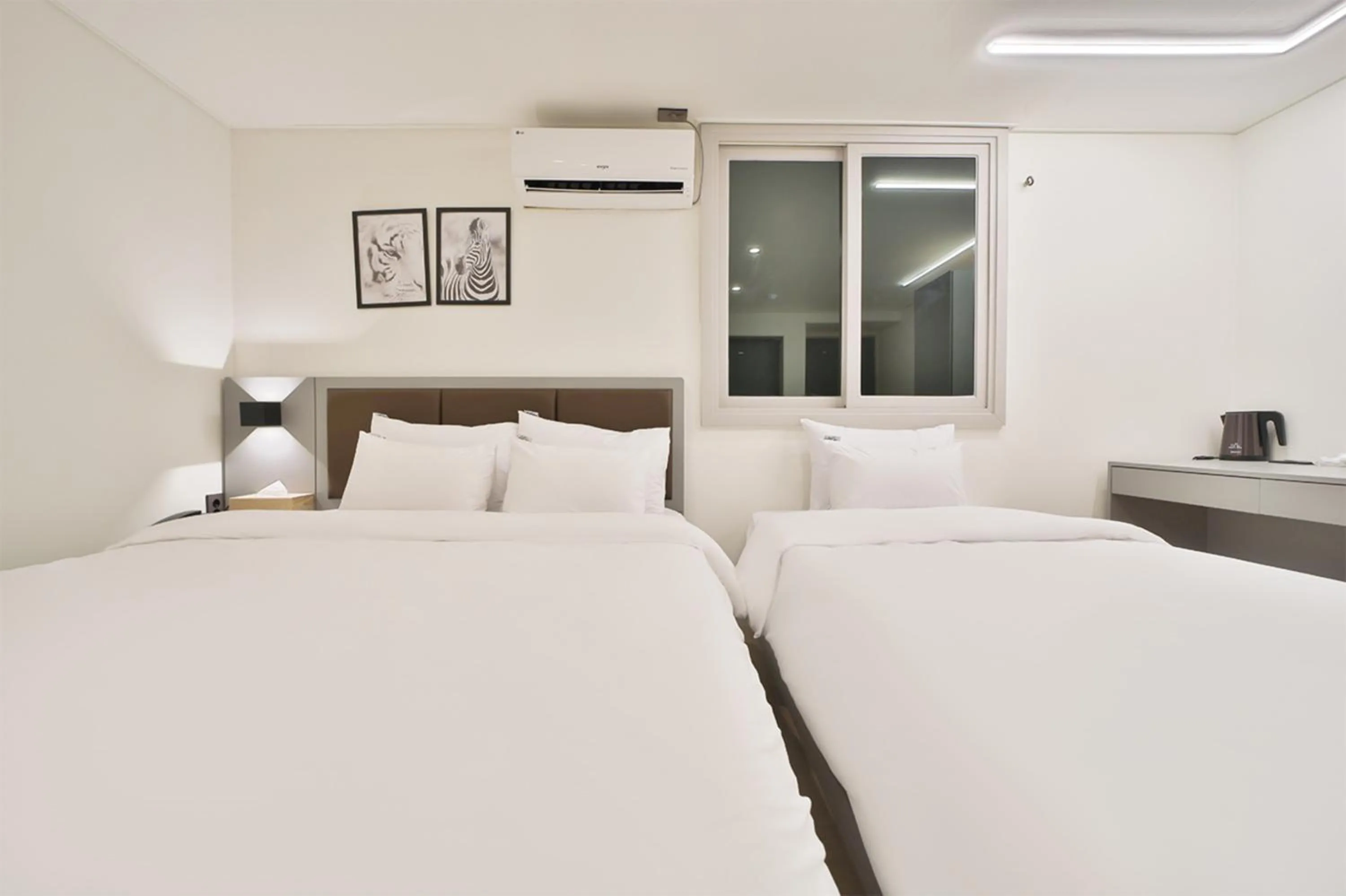 Bedroom, Bed in Green B Hotel Busan Seomyeon