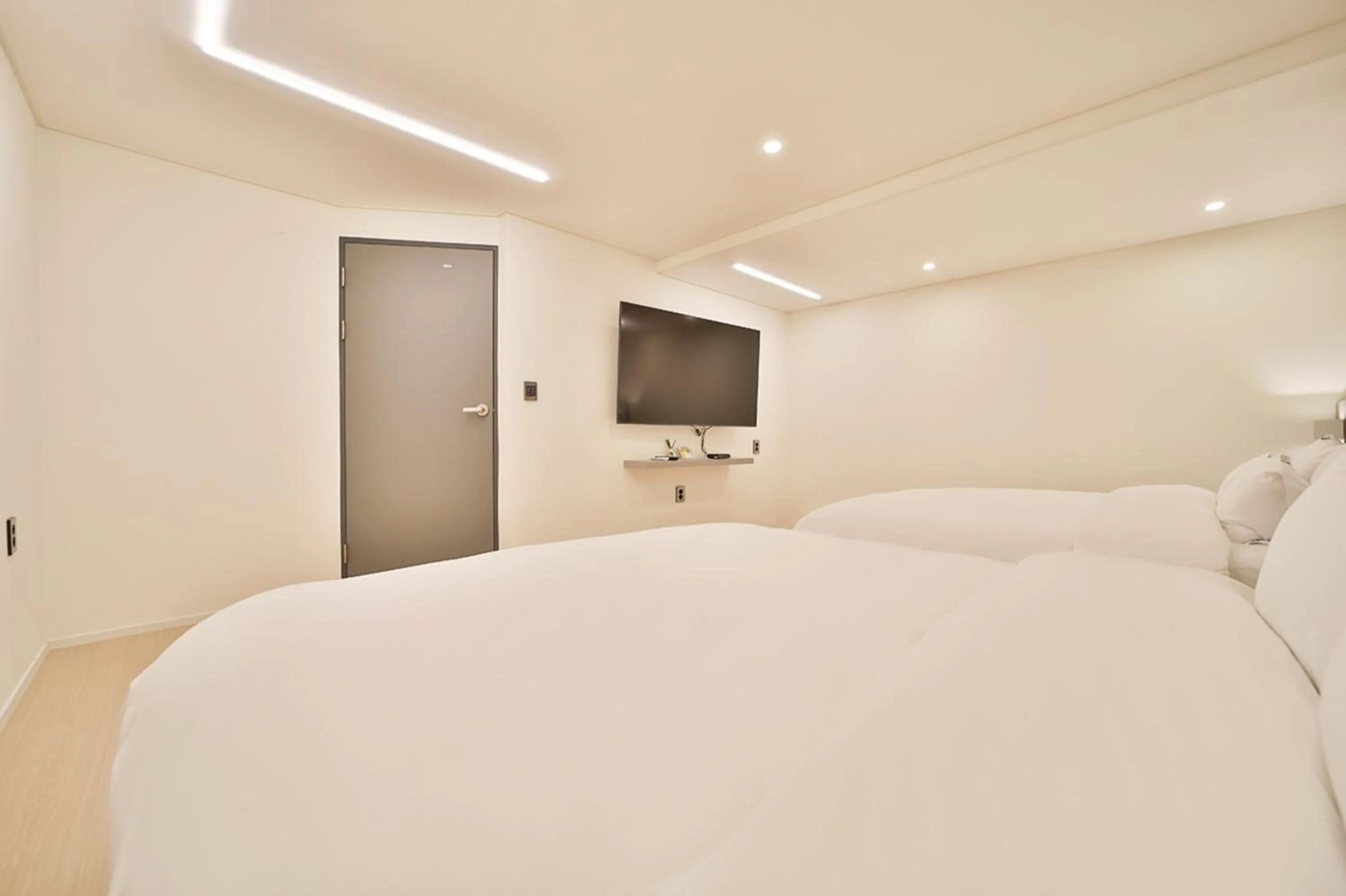 Bedroom, Bed in Green B Hotel Busan Seomyeon