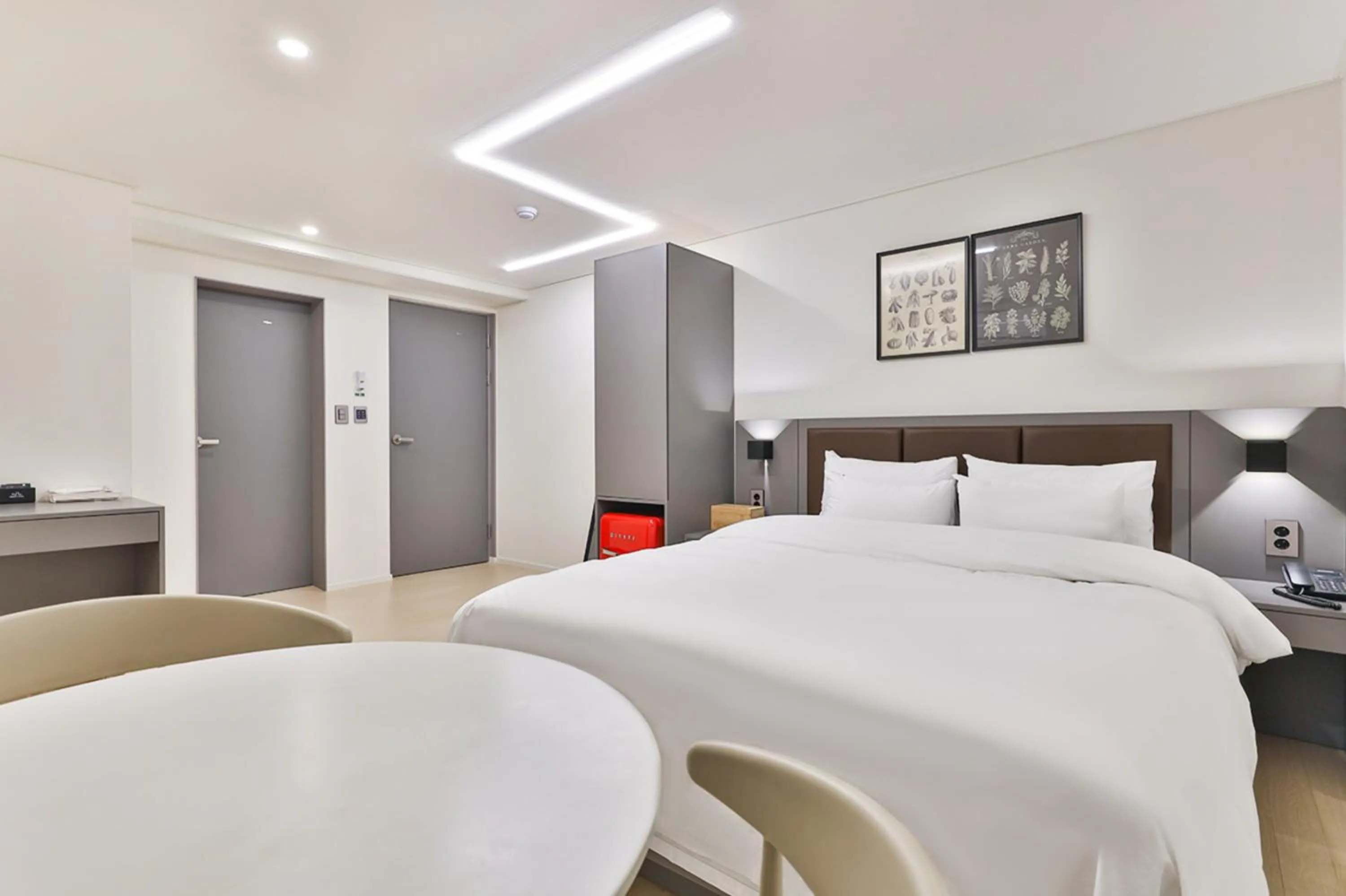 Bedroom, Bed in Green B Hotel Busan Seomyeon