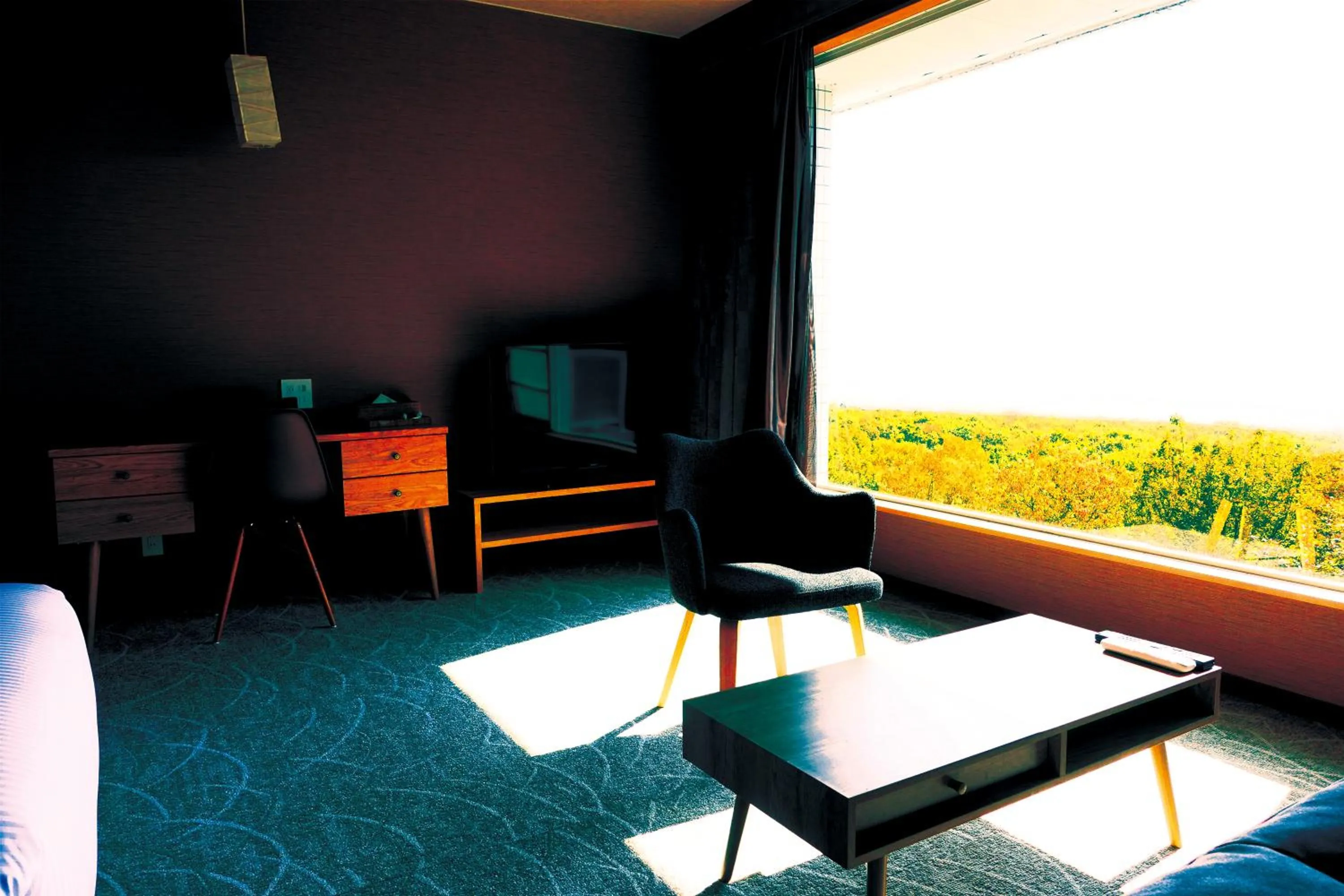 Living room in Resort Hotel RAKI House Nasu