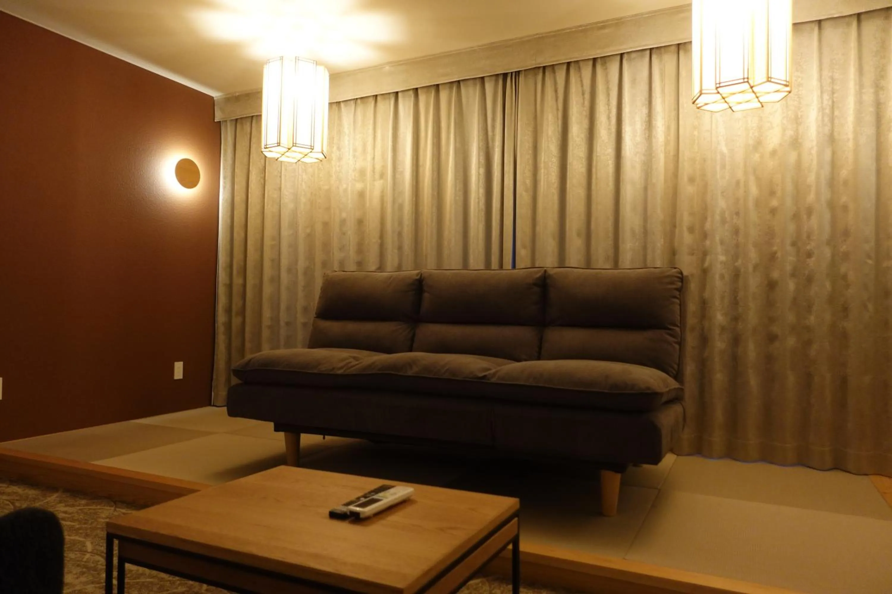 Living room in Resort Hotel RAKI House Nasu