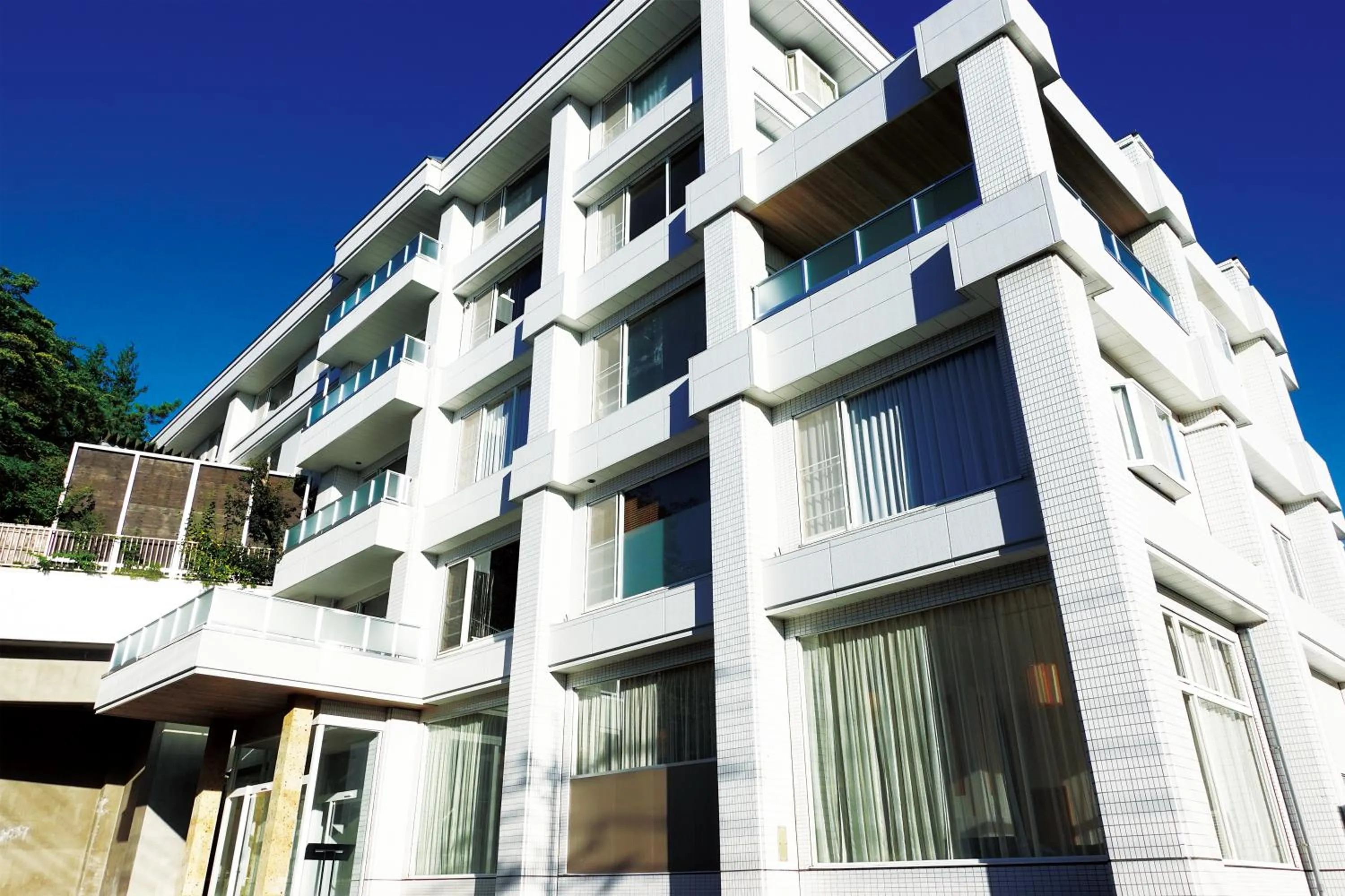 Property building in Resort Hotel RAKI House Nasu