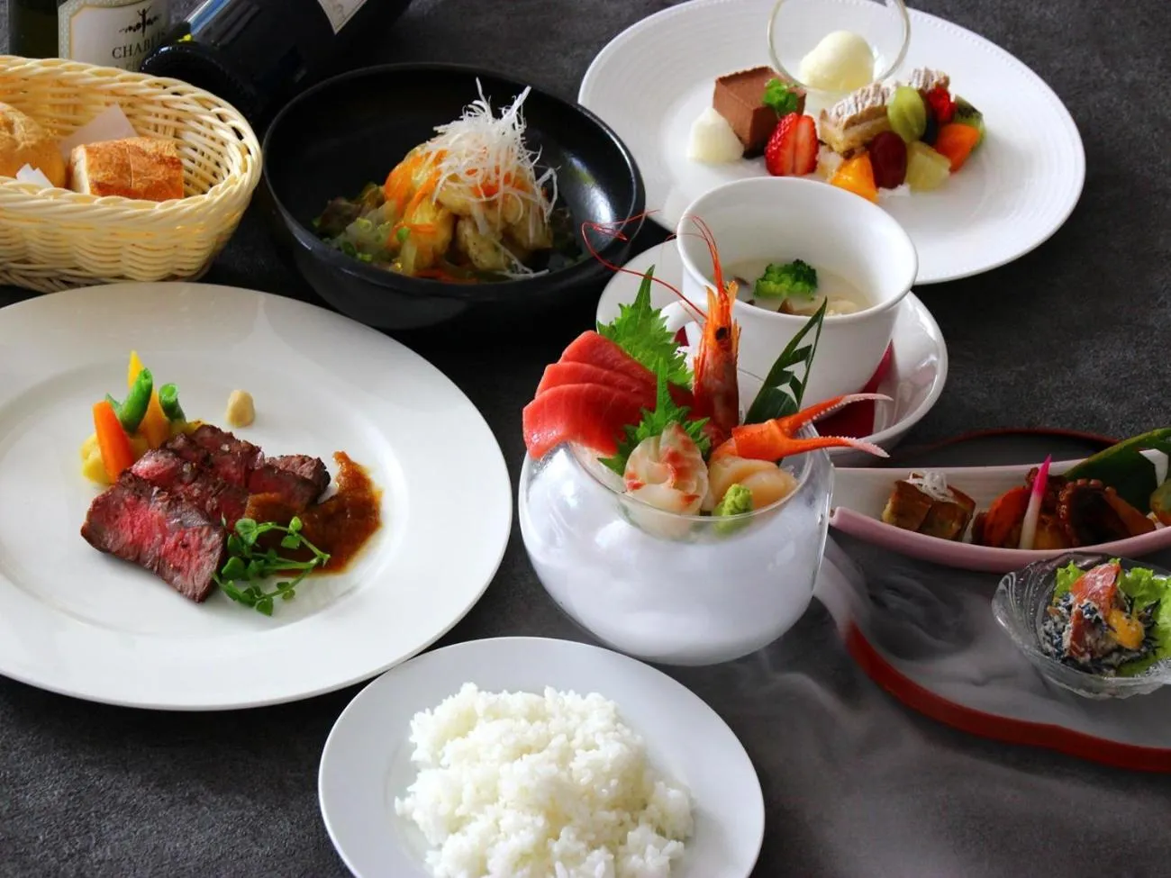Restaurant/places to eat in Resort Hotel RAKI House Nasu