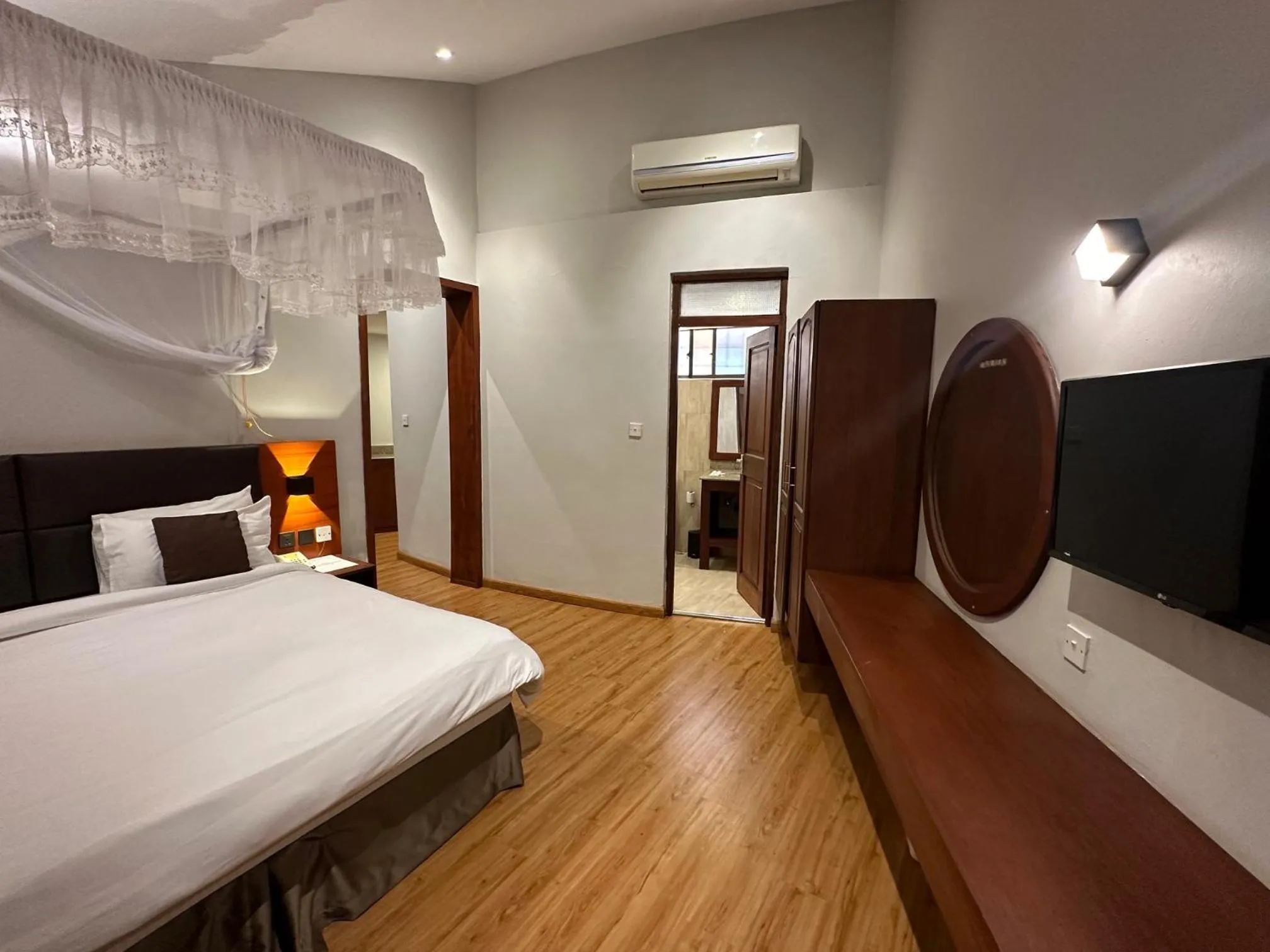 Bed in Morogoro Hotel