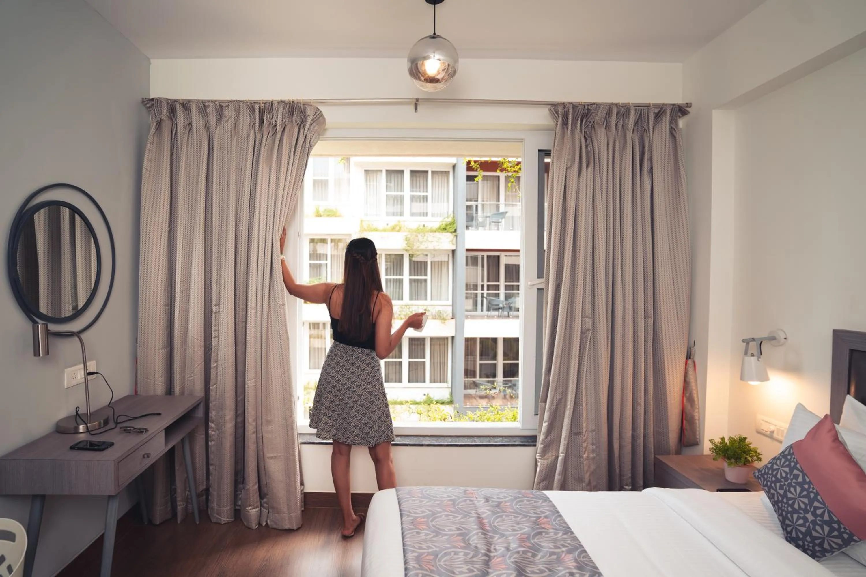 Photo of the whole room, Bed in Carnival De Goa