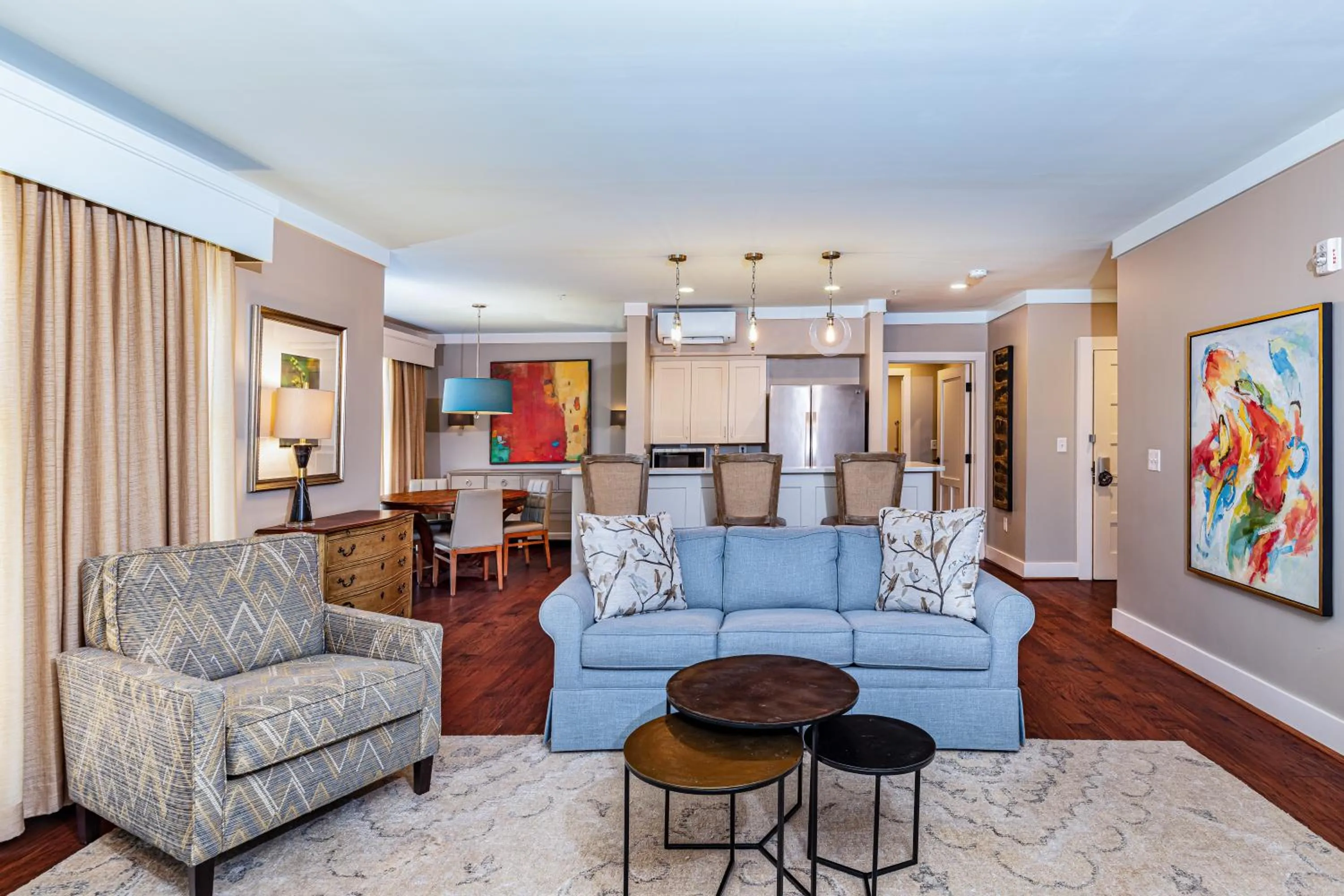 Living room in The Inn At The Crossroads