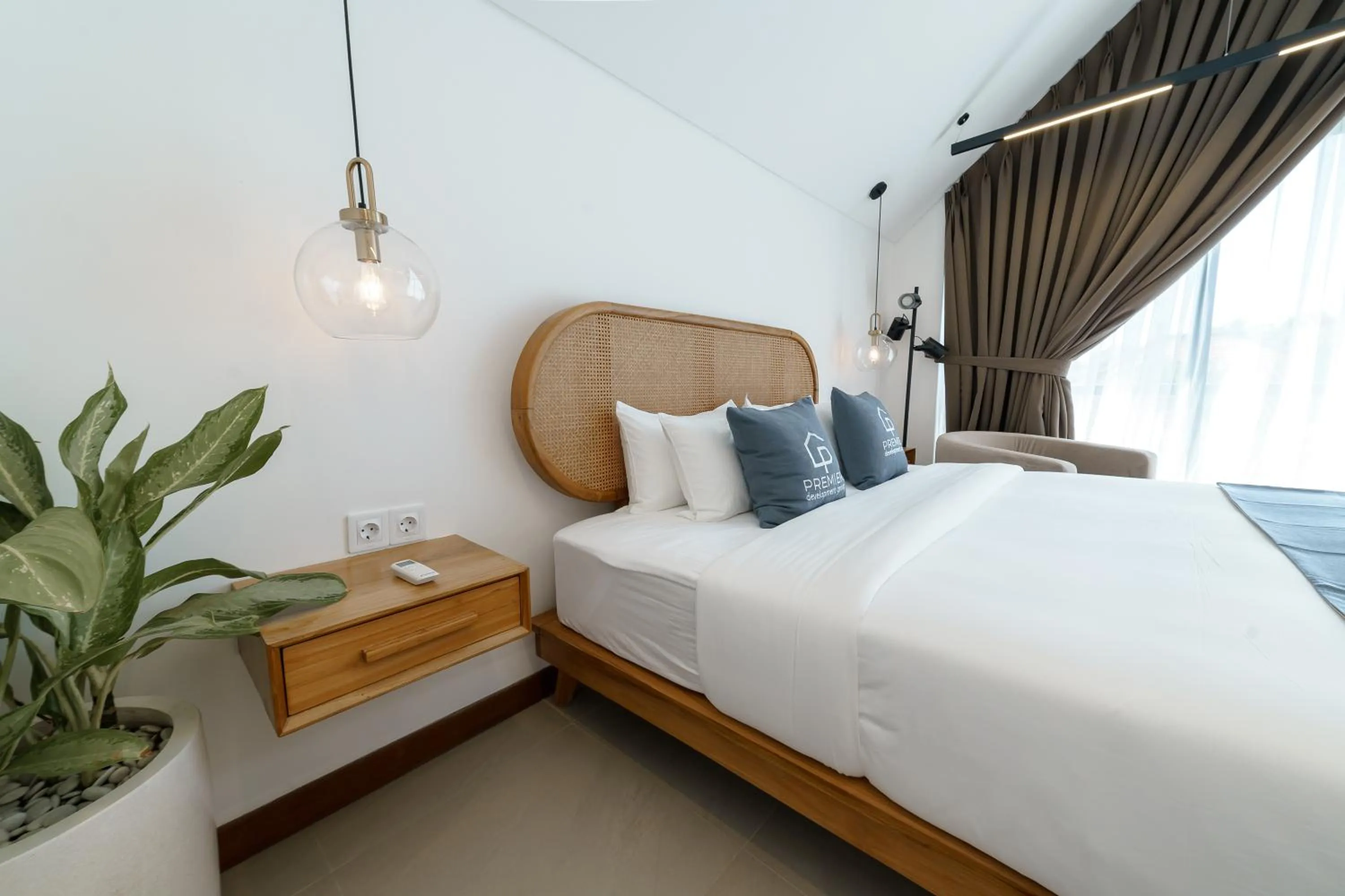 Bedroom, Bed in Premier Umalas Villas