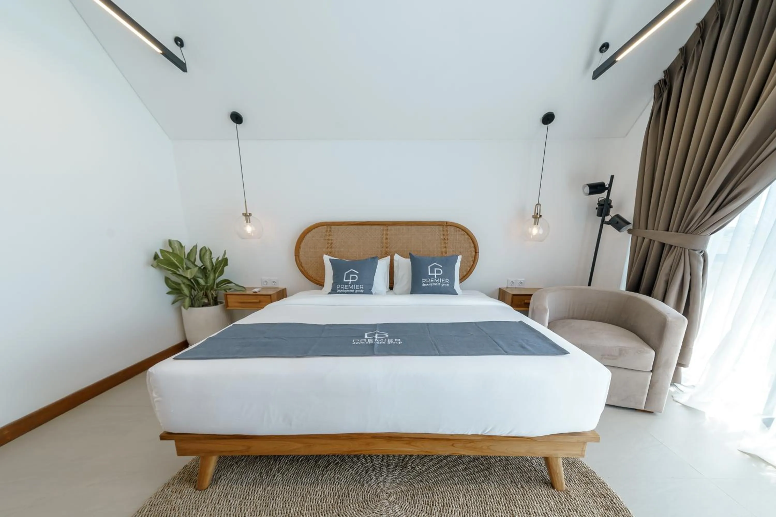 Bedroom, Bed in Premier Umalas Villas