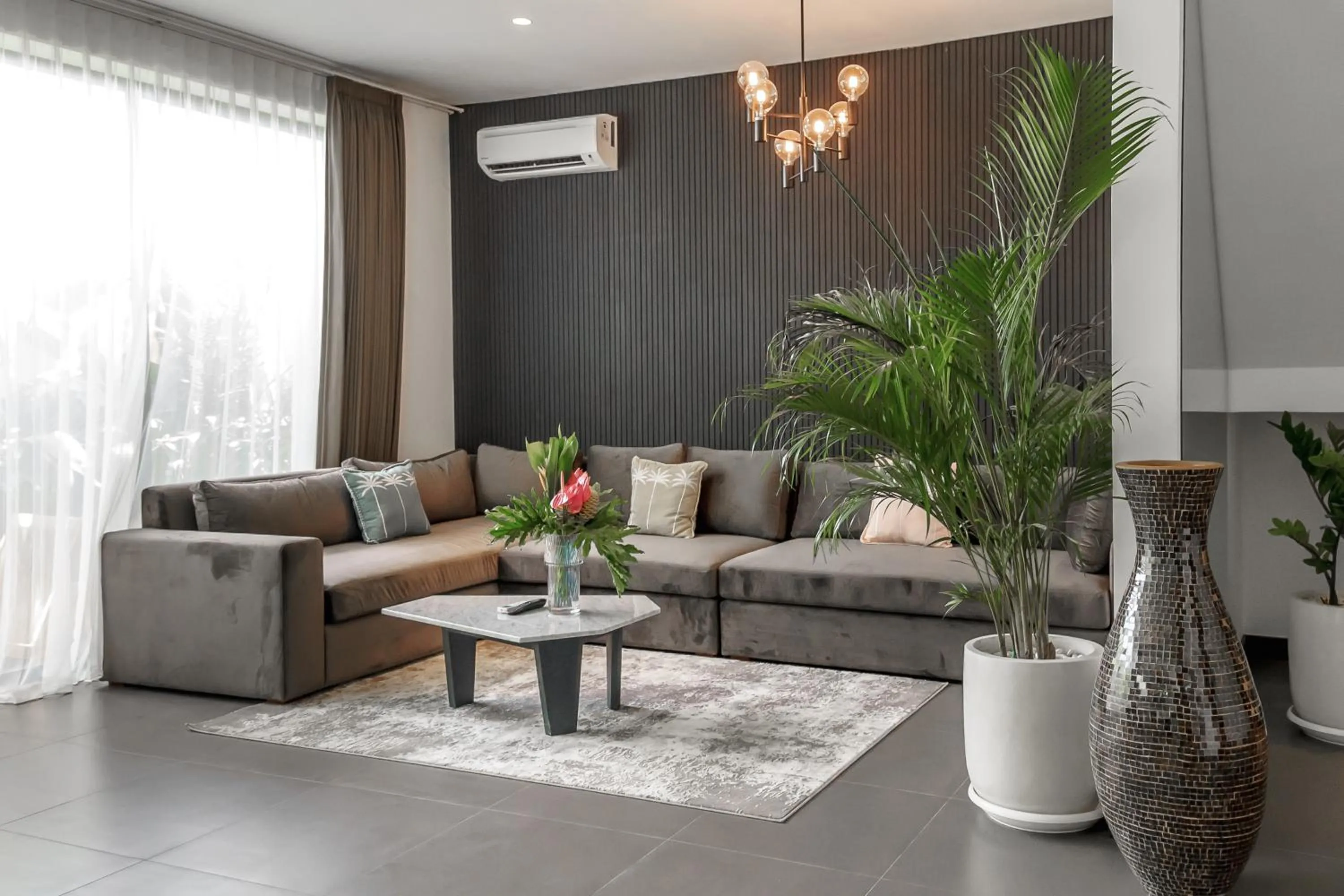 Seating area in Premier Umalas Villas