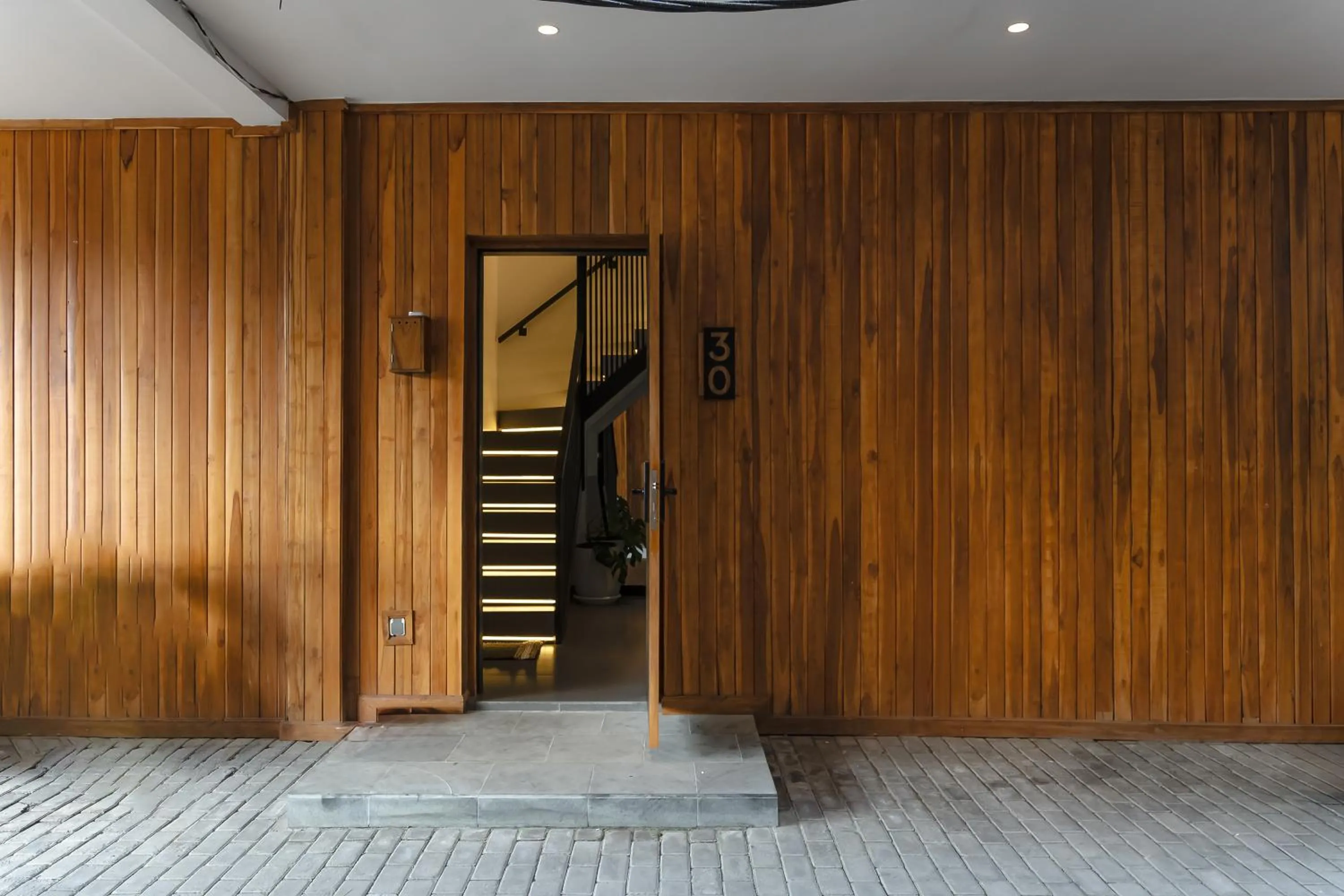 Facade/entrance in Premier Umalas Villas