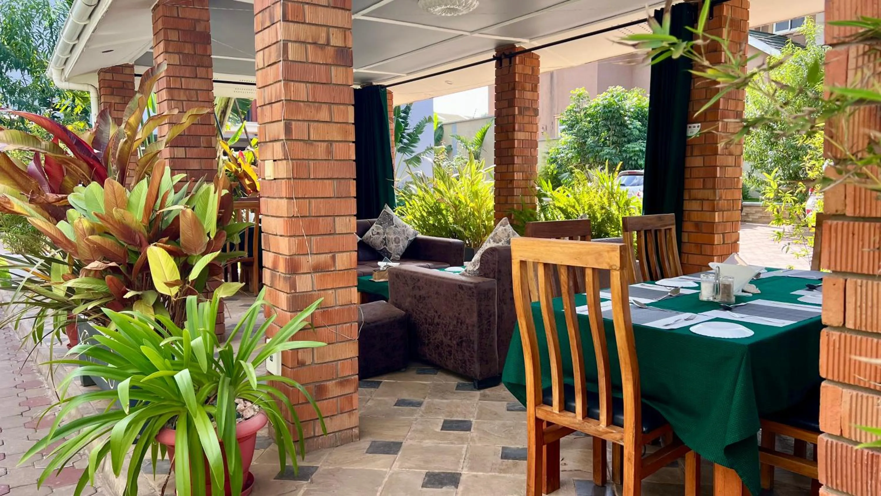 Patio in Medan Hotel