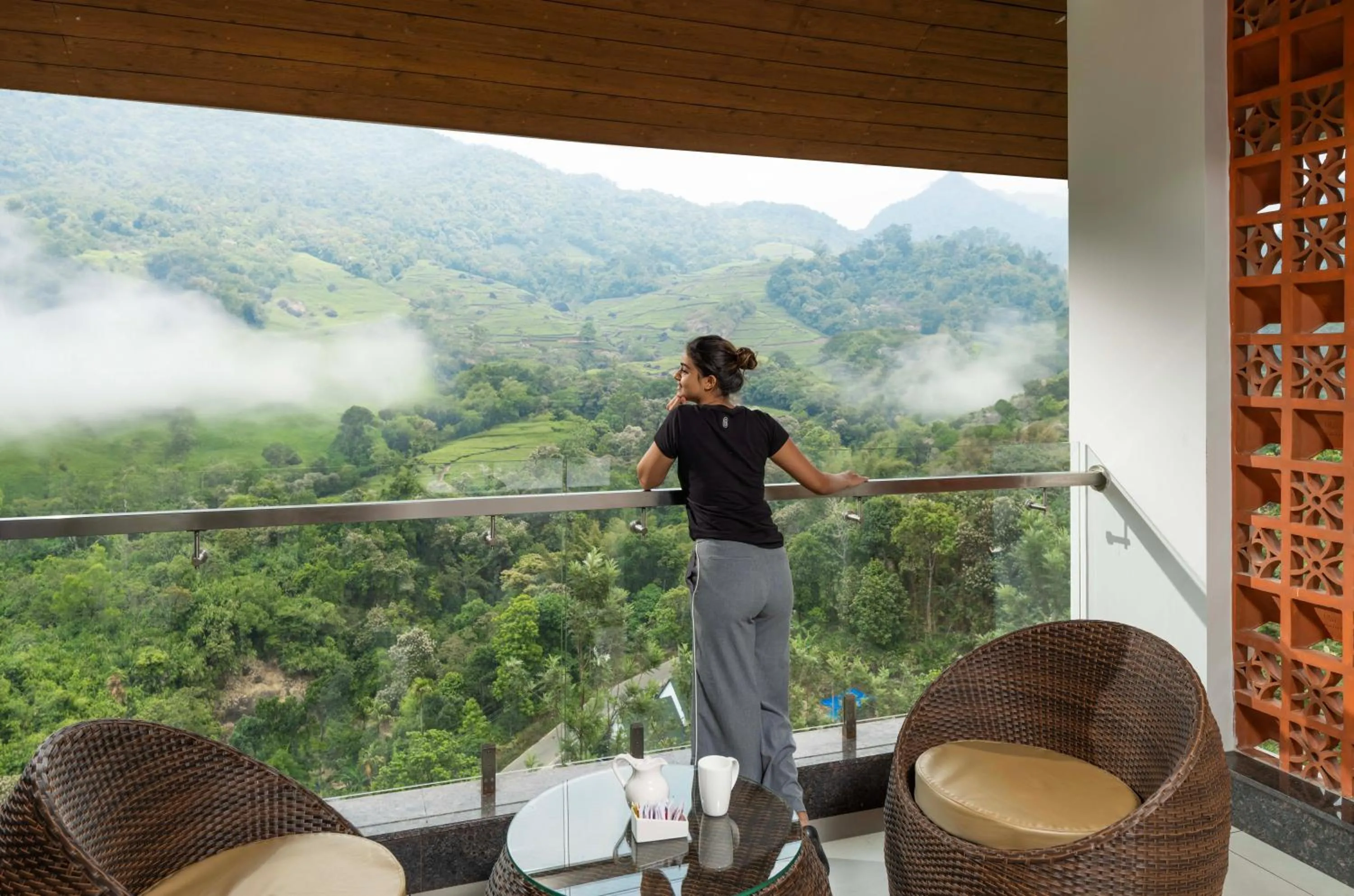 Balcony/Terrace in The Grand Cliff Resort Munnar