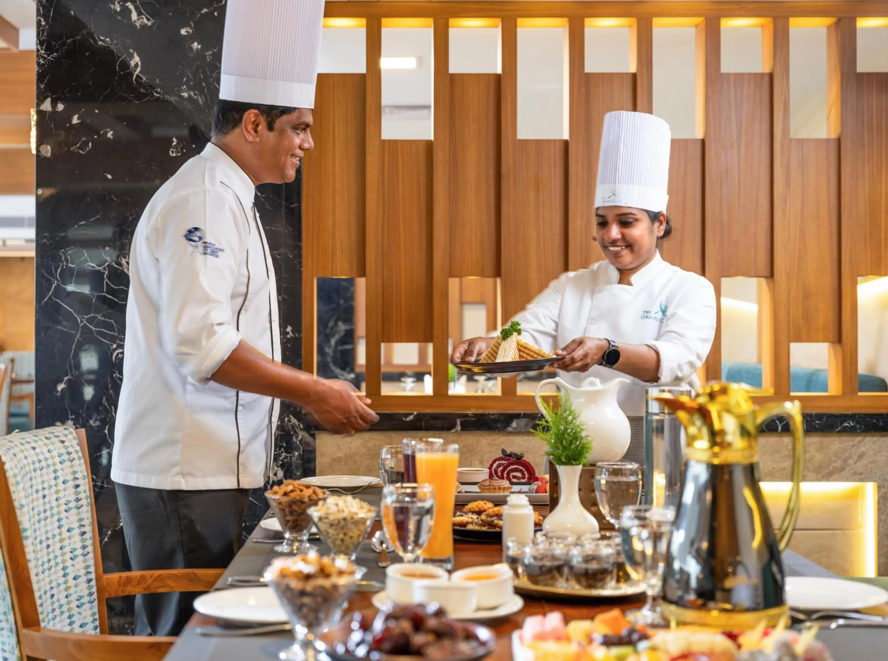 Restaurant/places to eat in The Grand Cliff Resort Munnar