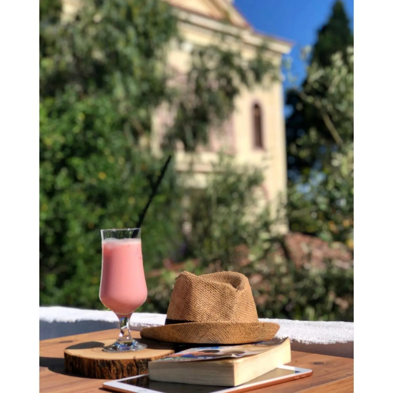 Balcony/Terrace in La Luna Otel Cunda