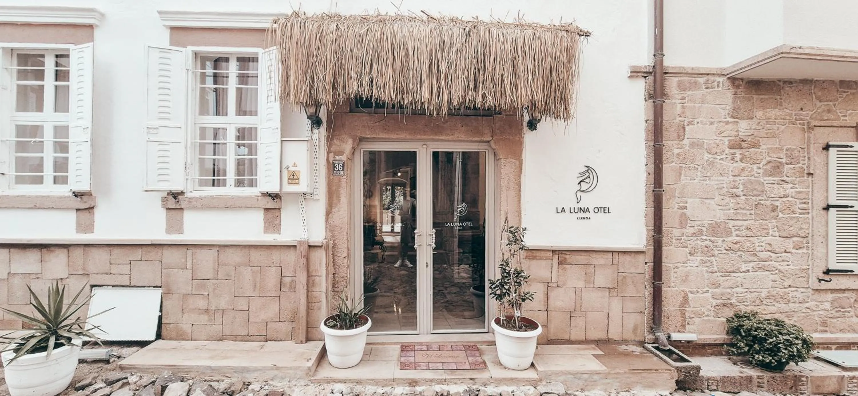 Property building in La Luna Otel Cunda